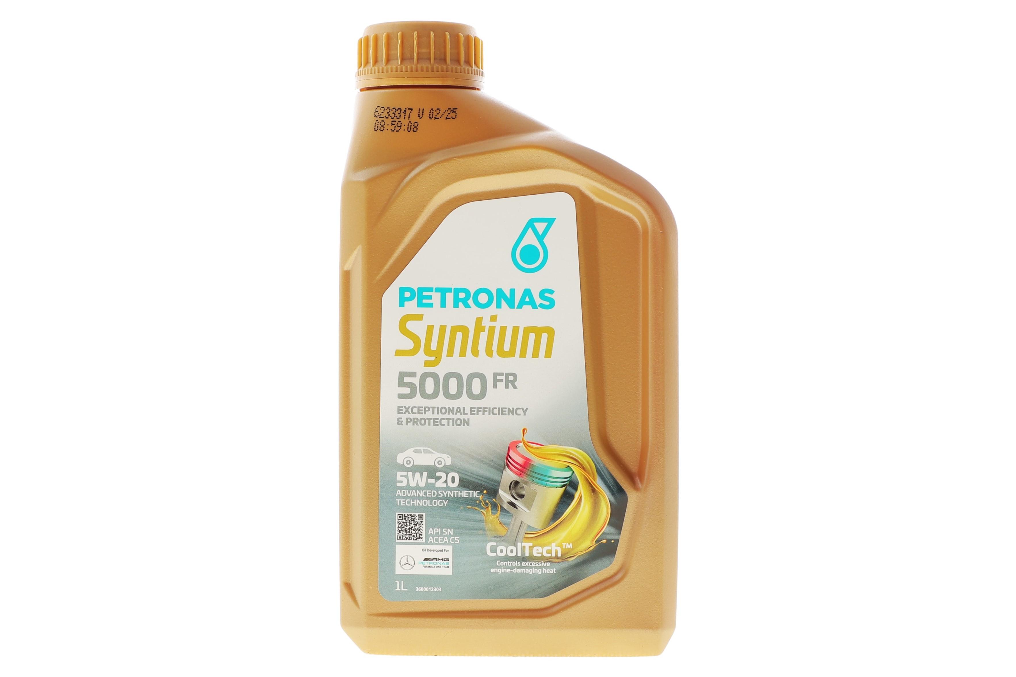 Олива 5W20 SYNTIUM 5000 FR (1L) (ILSAC GF5) (WSS-M2C 948-B/STJLR.03.5004)