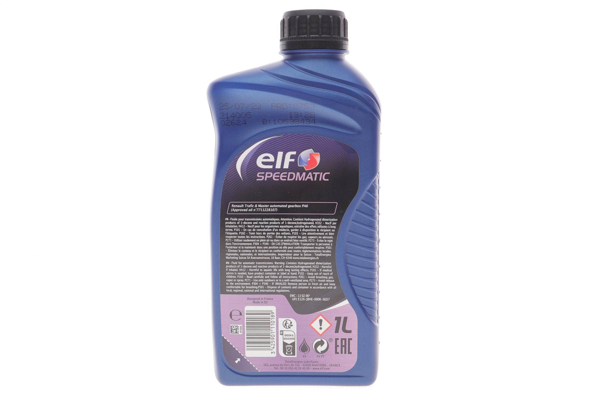 Олива трансмісійна SPEEDMATIC (1L) (PA6 Quickshift) (Nissan/Opel/Renault)