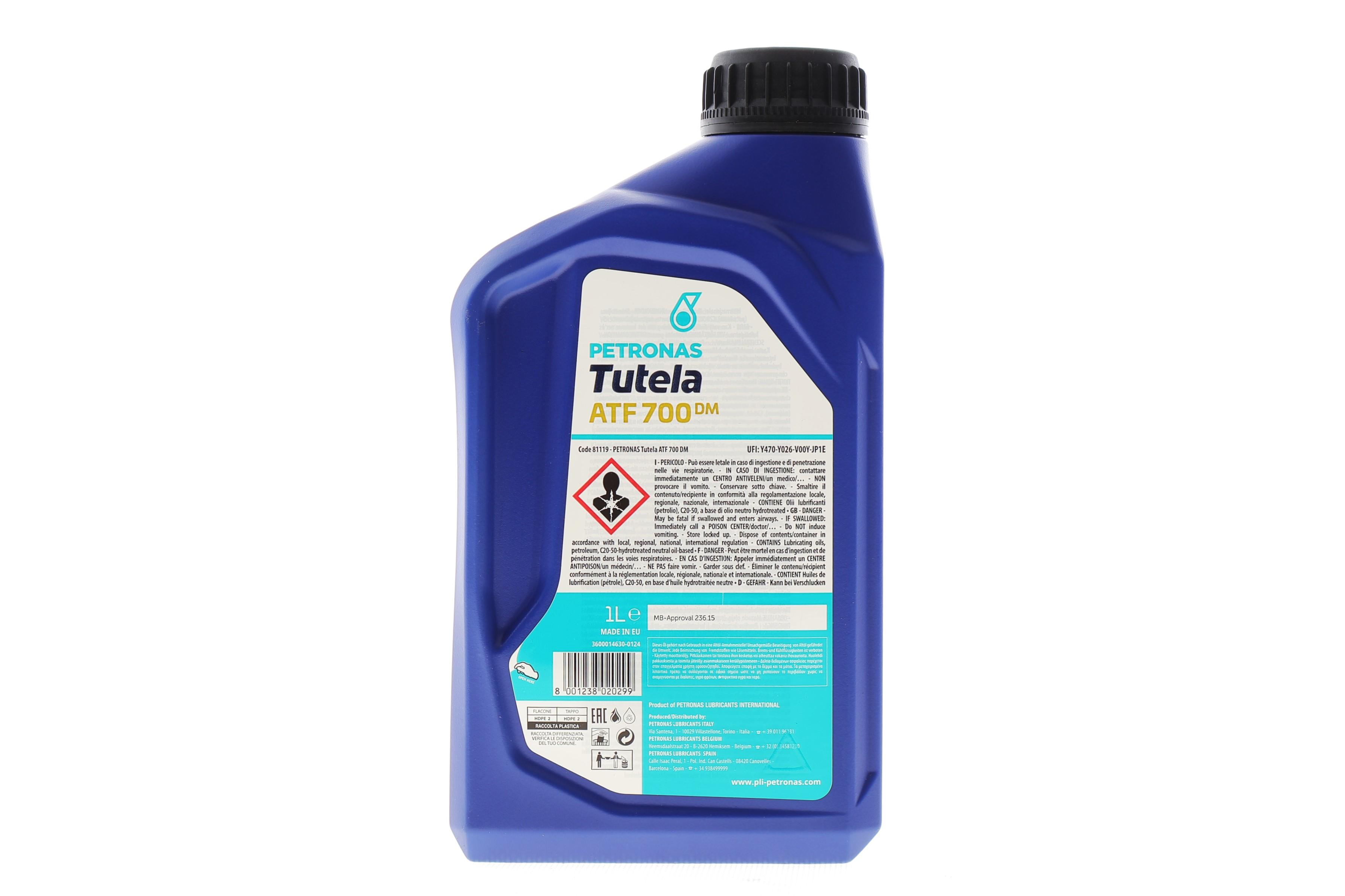 Олива АКПП TUTELA ATF 700 DM (1L) (MB236.15)