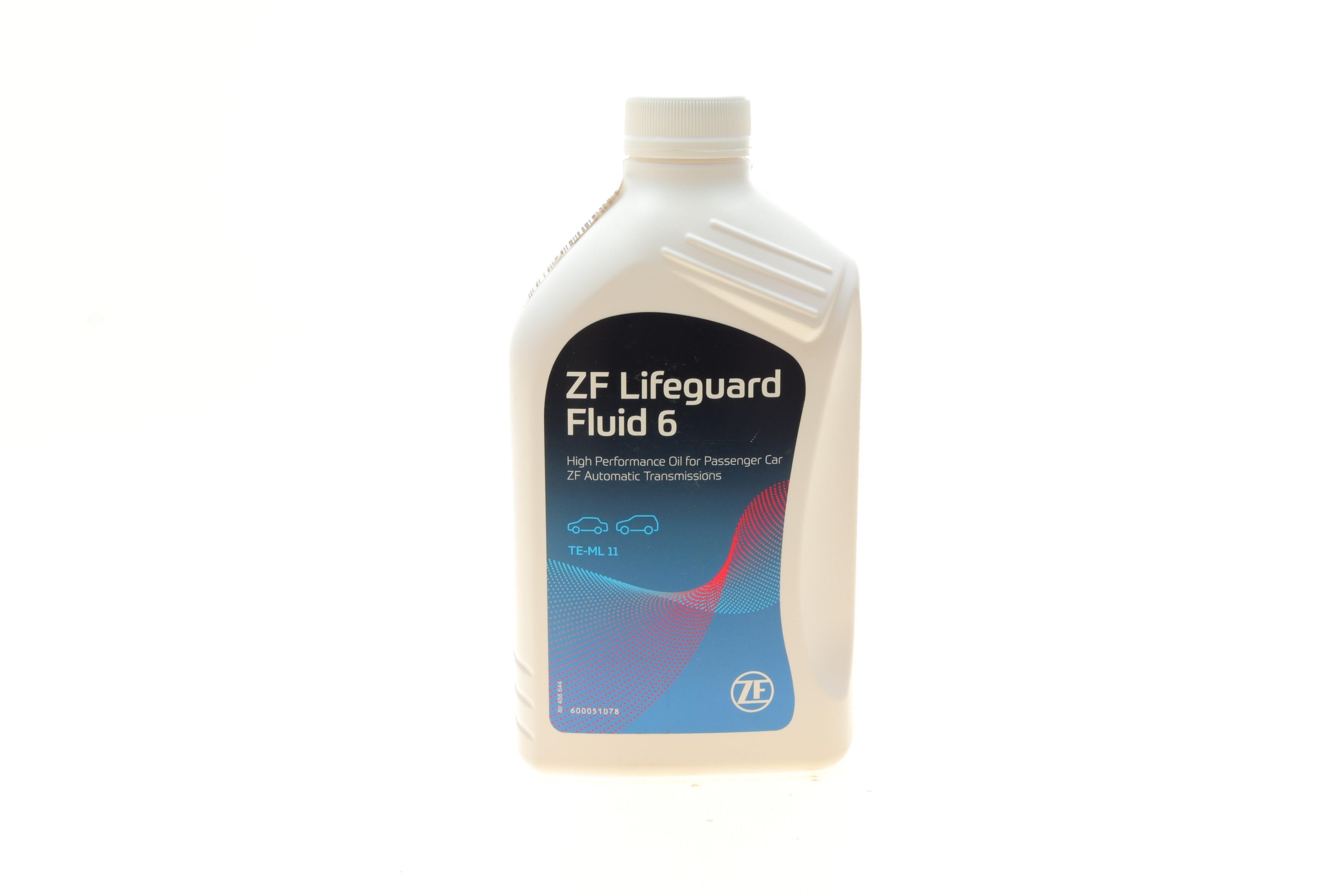Олива АКПП ATF (1L) ZF Lifeguard Fluid 6 ступка (Amber)