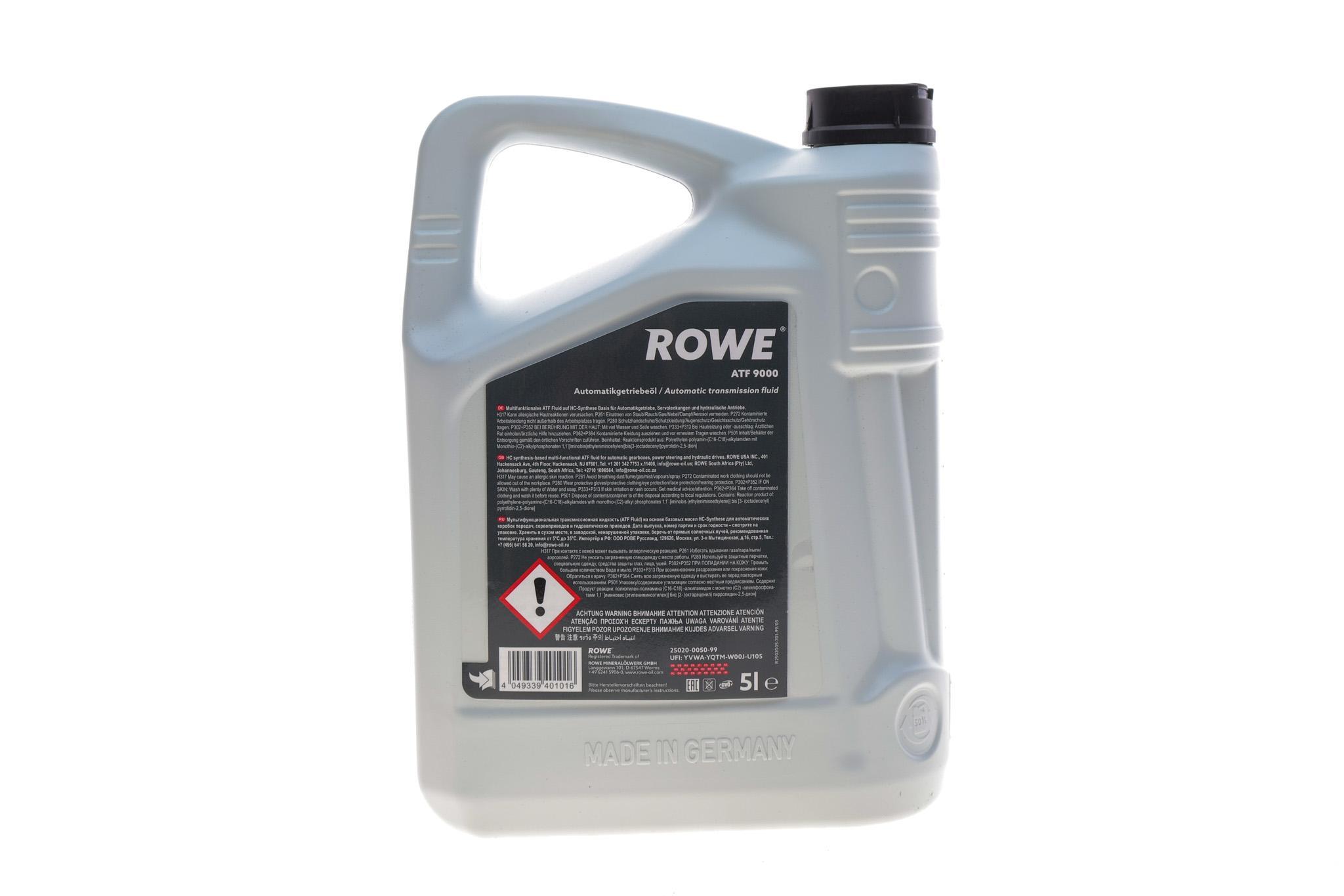 Олива HIGHTEC ATF 9000 (5L) (MB 235.71/236.8/236.10/236.11/236.91/BMW LA-2634) (червоний)