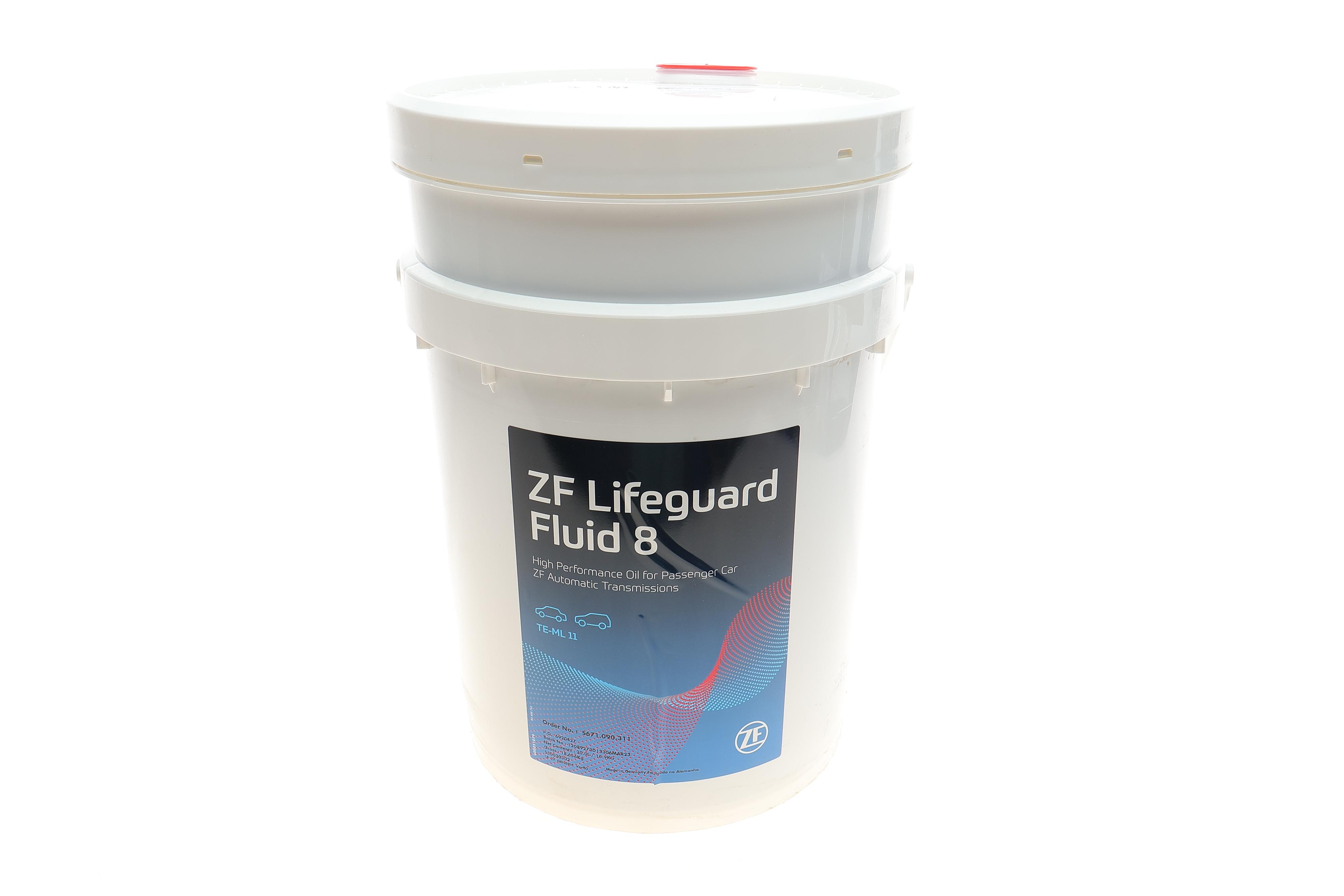 Олива АКПП ATF (20л) (ZF Lifeguard Fluid 8)
