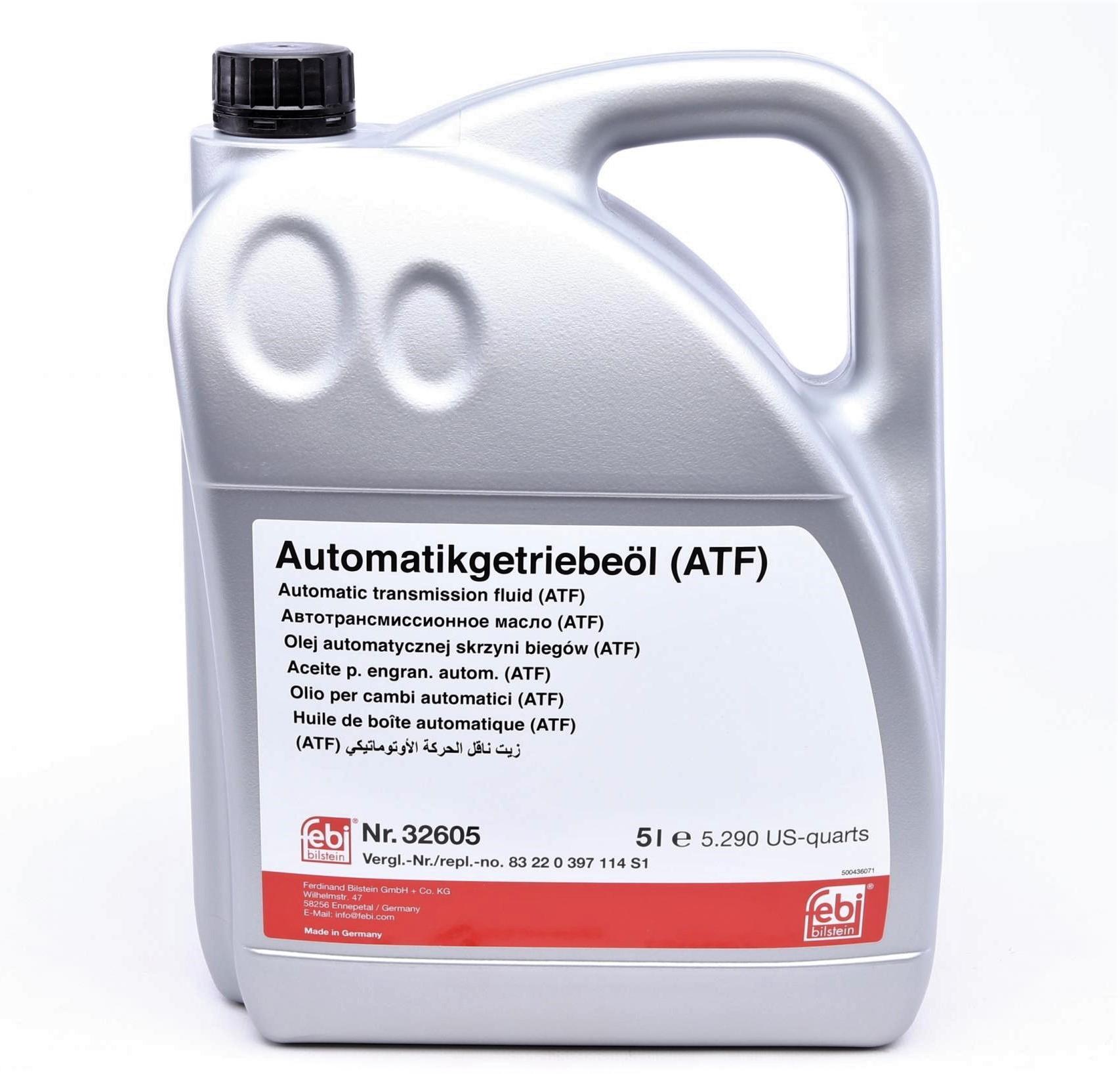 Олива ATF Dexron VI (5L) (Opel/BMW/MB)