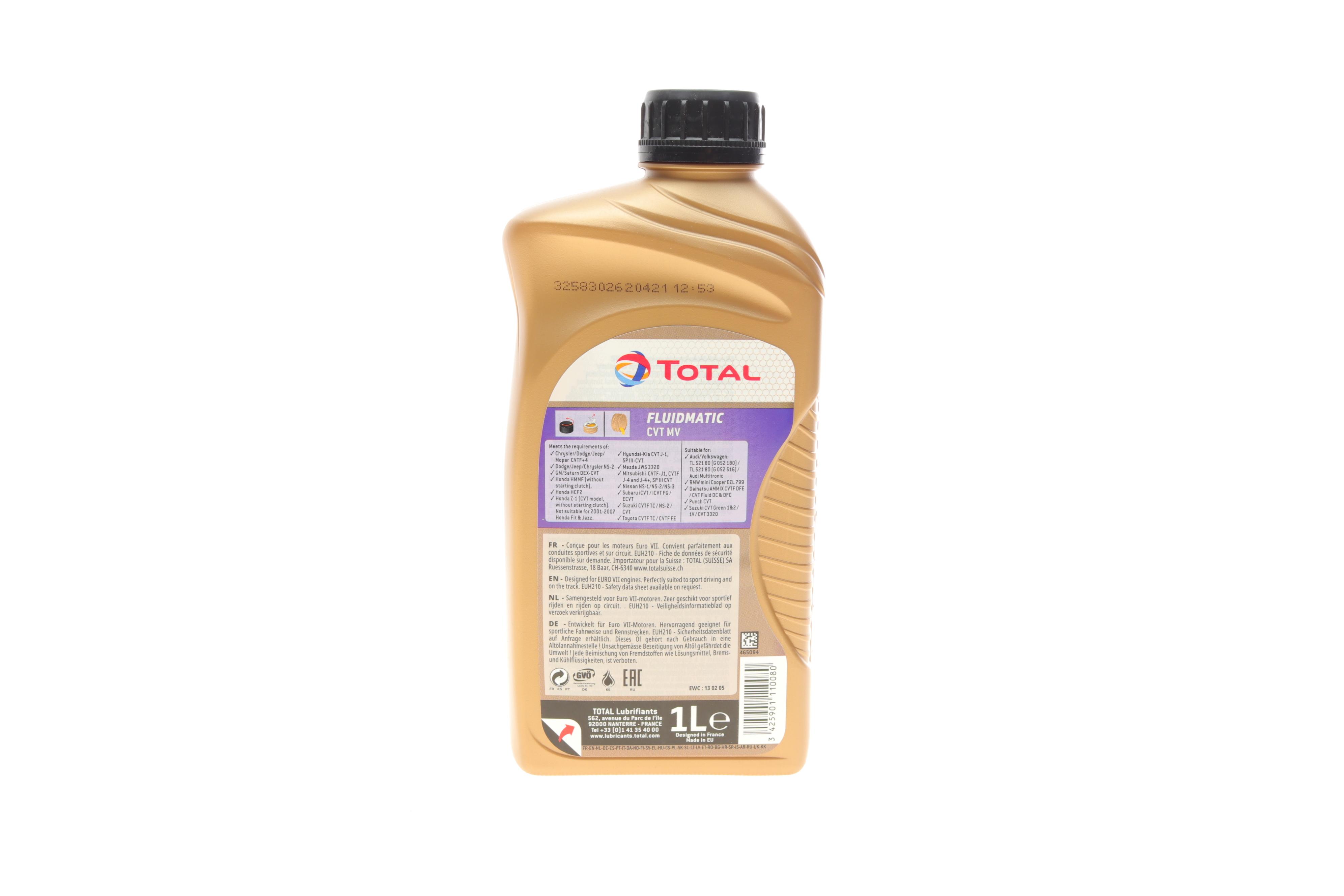 Олива Fluidmatic CVT MV (1L) (варіатор)