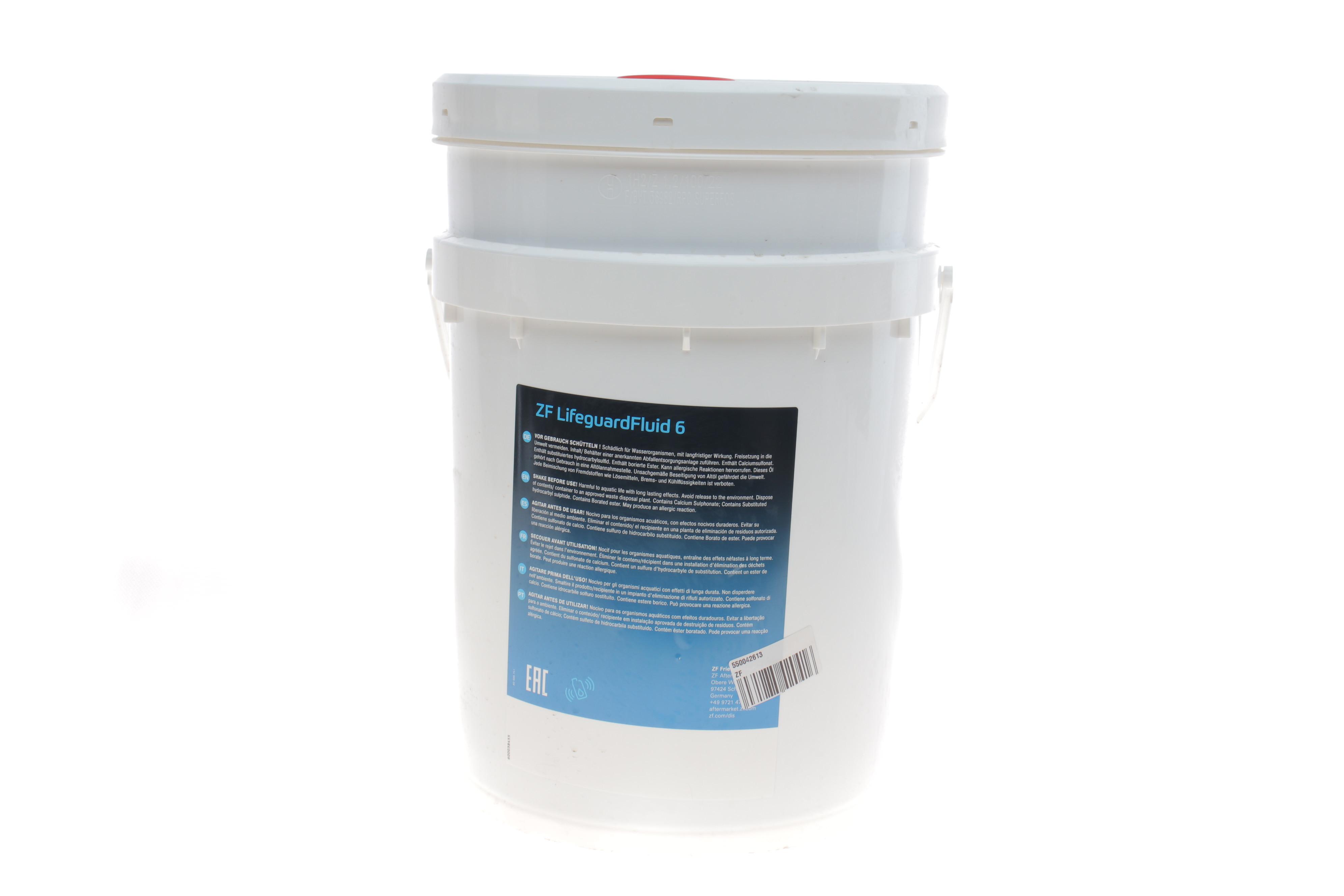 Олива АКПП ATF (20L) ZF Lifeguard Fluid 6 ступка)