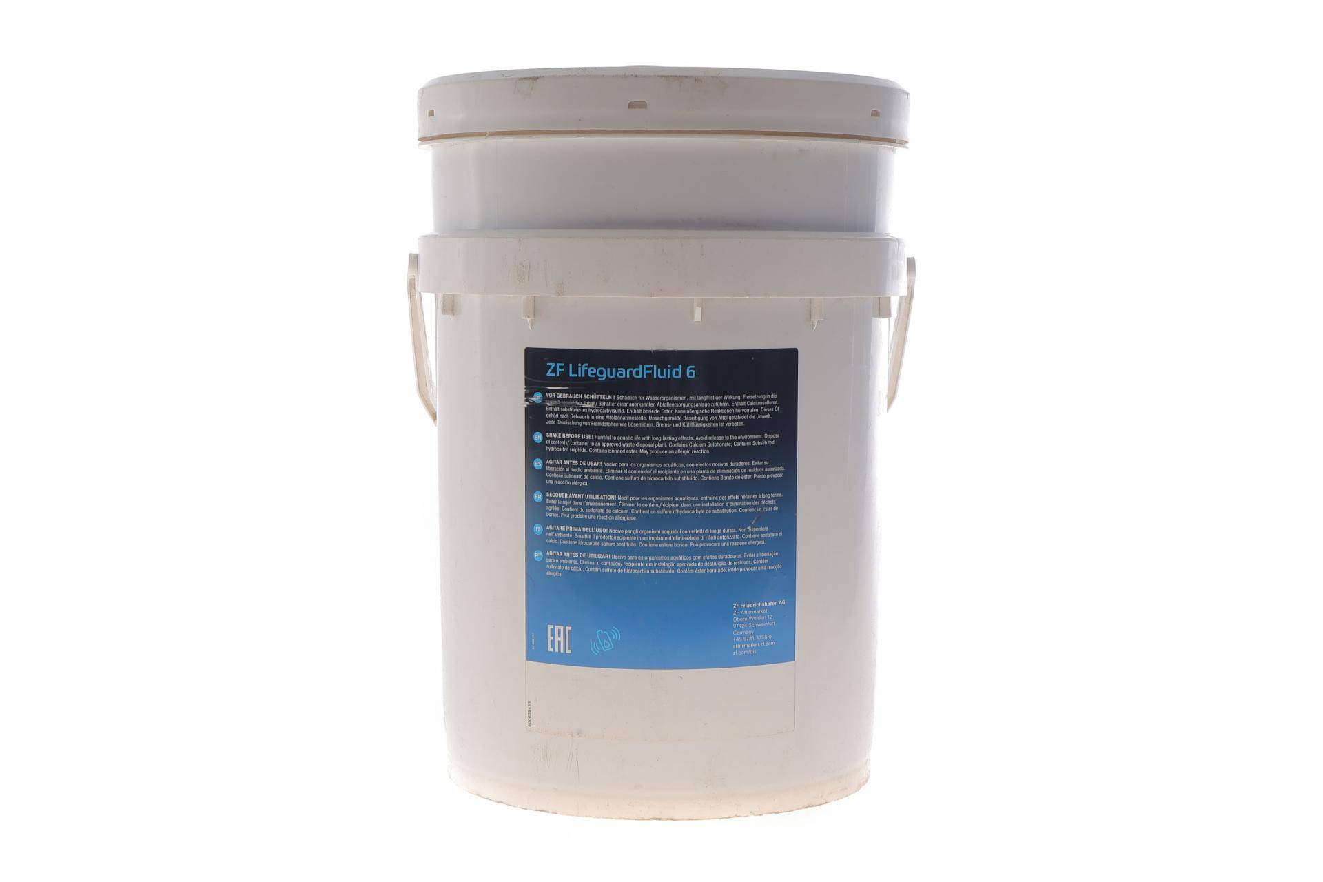 Олива АКПП ATF (20L) ZF Lifeguard Fluid 6 ступка)