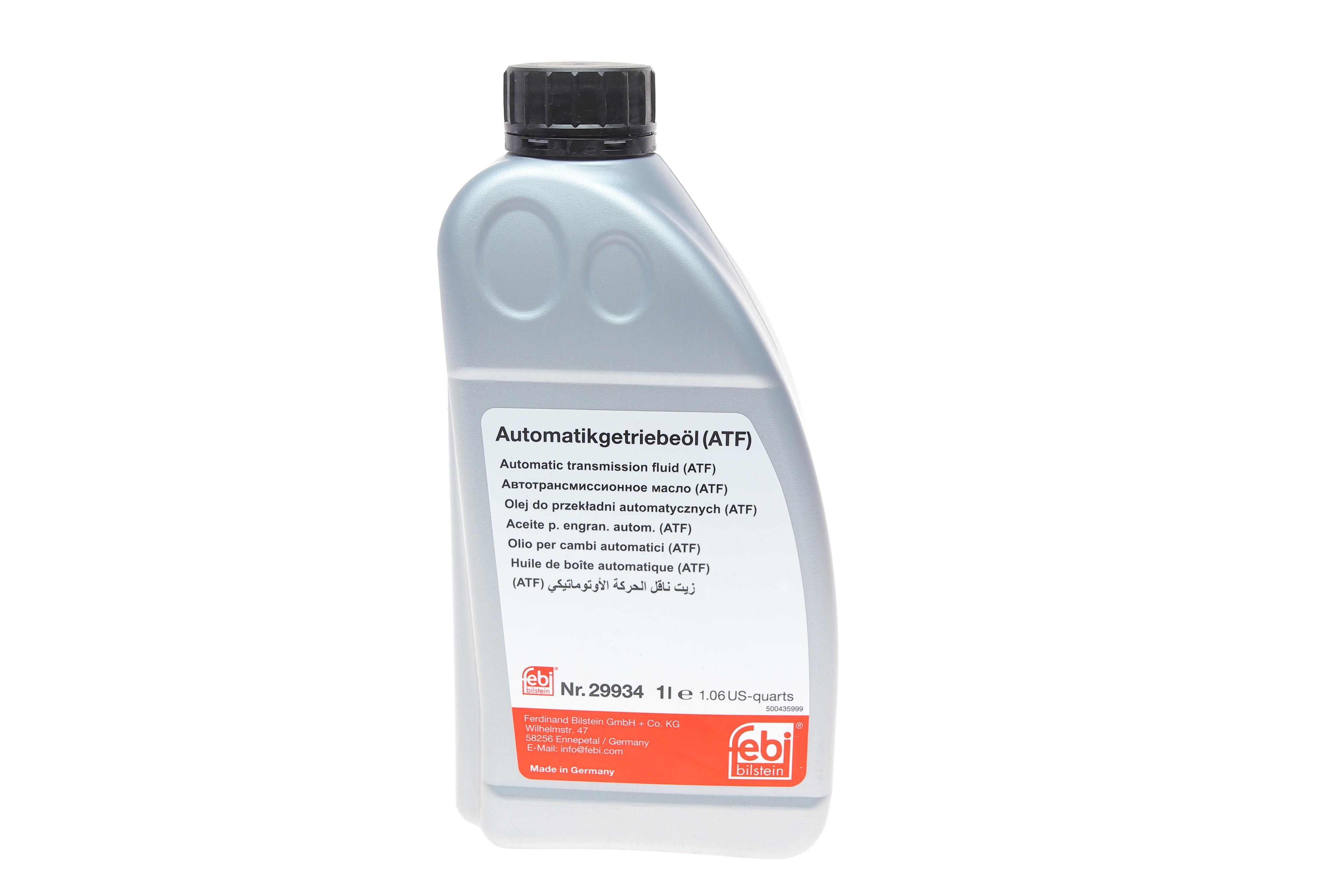 Олива ATF (1L) Dexron III/BMW ATF 6/Ford WSS-M2C922-A1/Toyota T-II,T-III