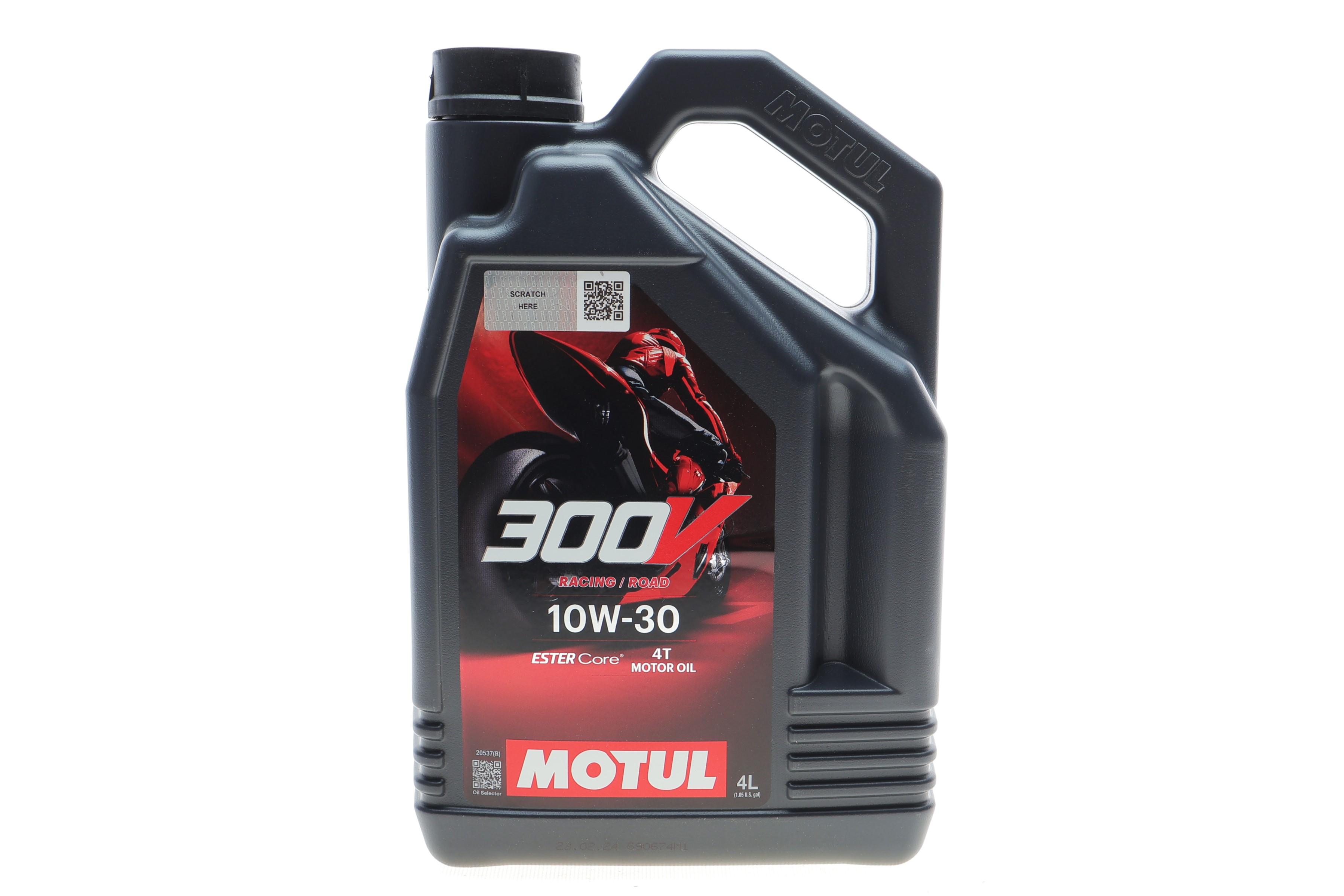 Олива 10W30 300V Factory Line Road Racing 4T (4L) (112548)