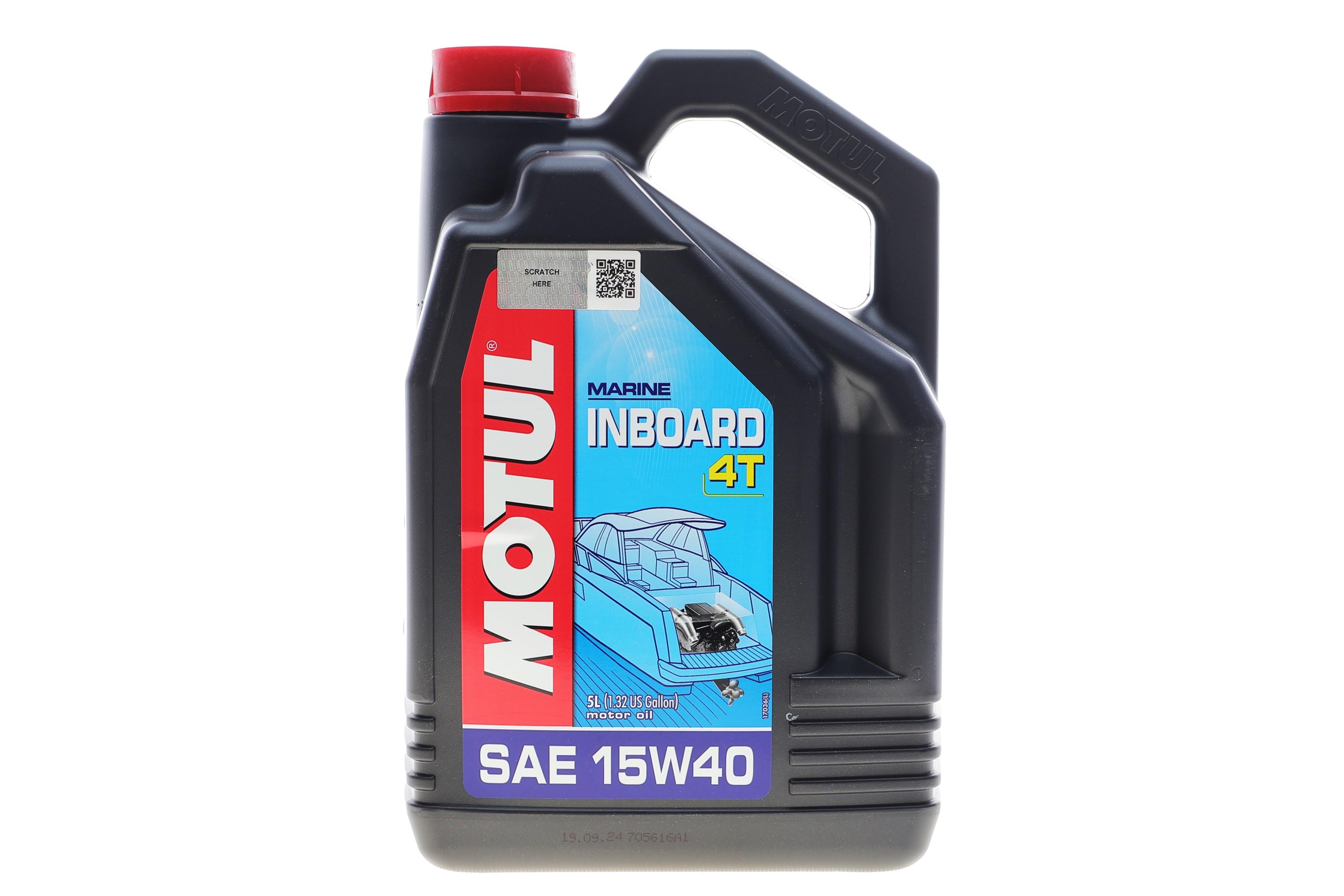 Олива 15W40 Inboard 4T (5L) 106359