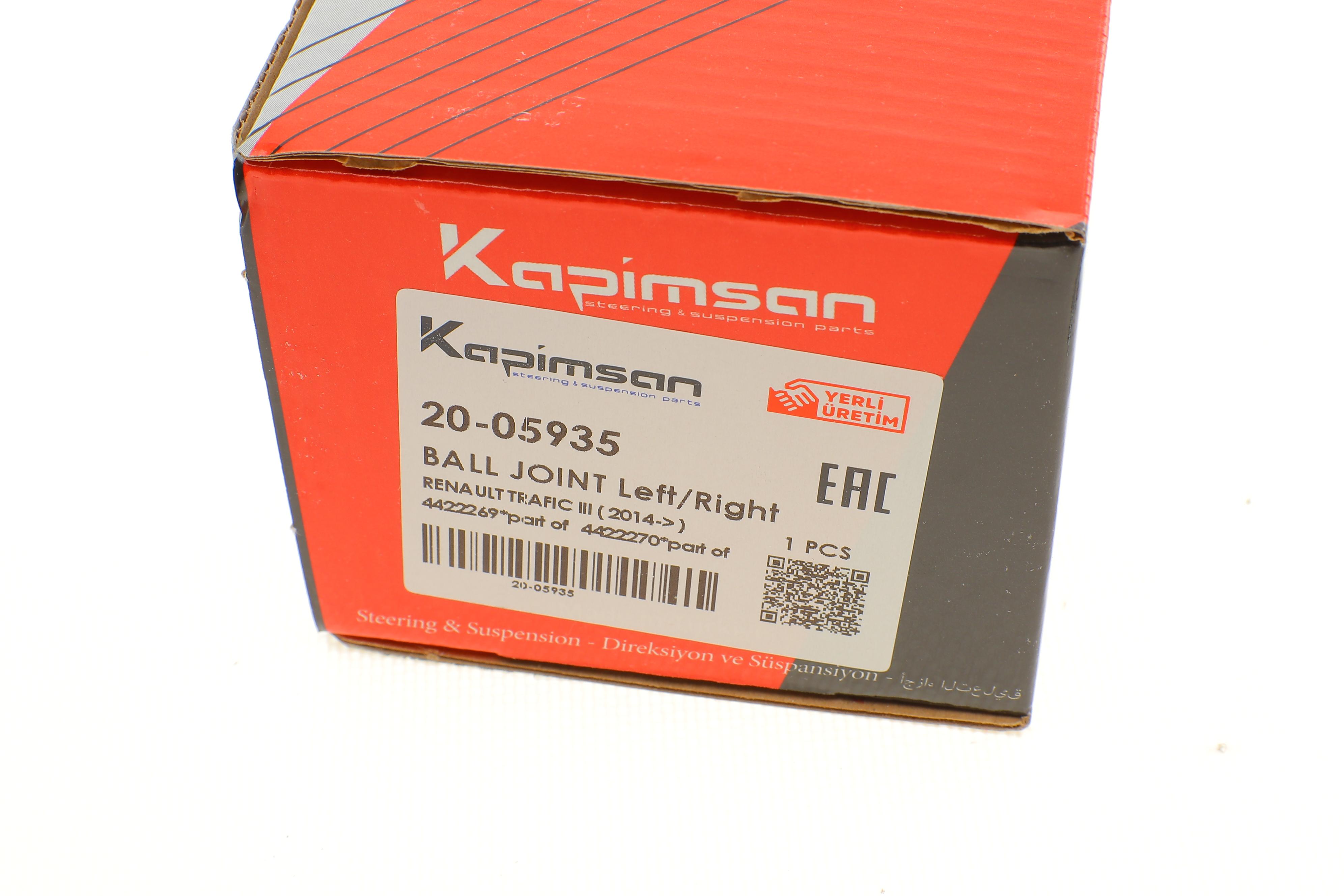 Опора кульова (передня/знизу) Renault Trafic III/Opel Vivaro B 14-