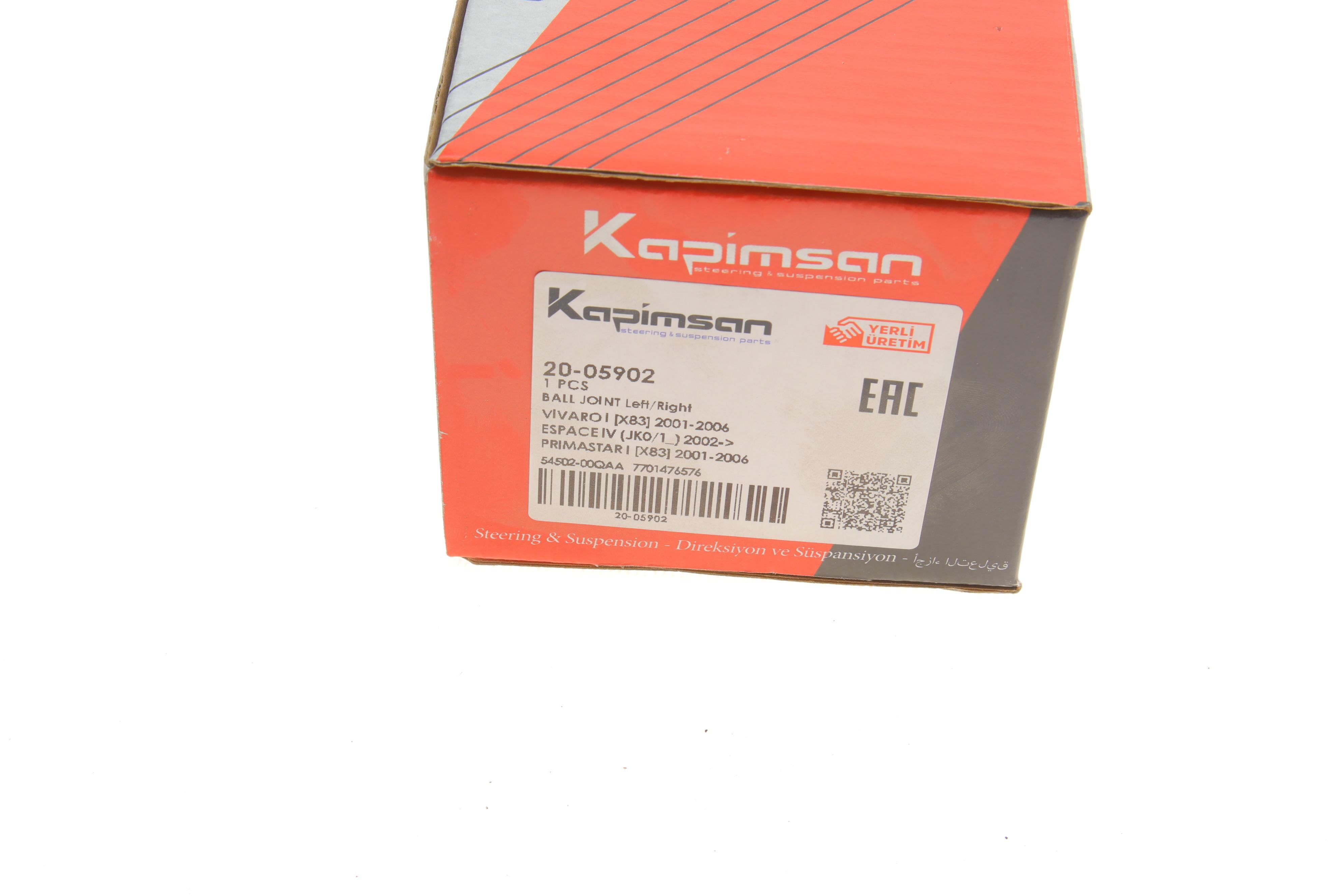 Опора кульова (передня/знизу) Renault Trafic/Opel Vivaro 01-06