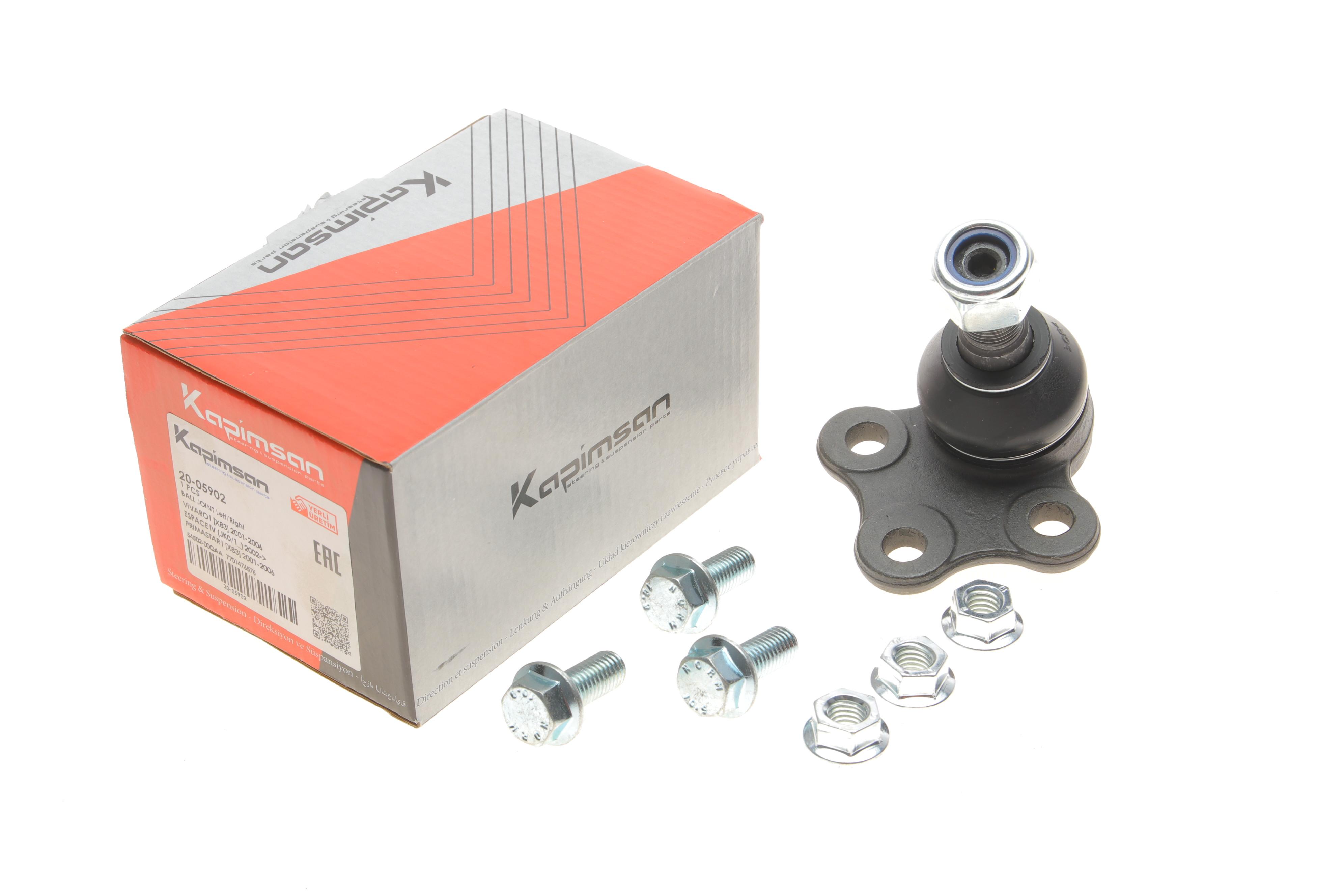 Опора кульова (передня/знизу) Renault Trafic/Opel Vivaro 01-06