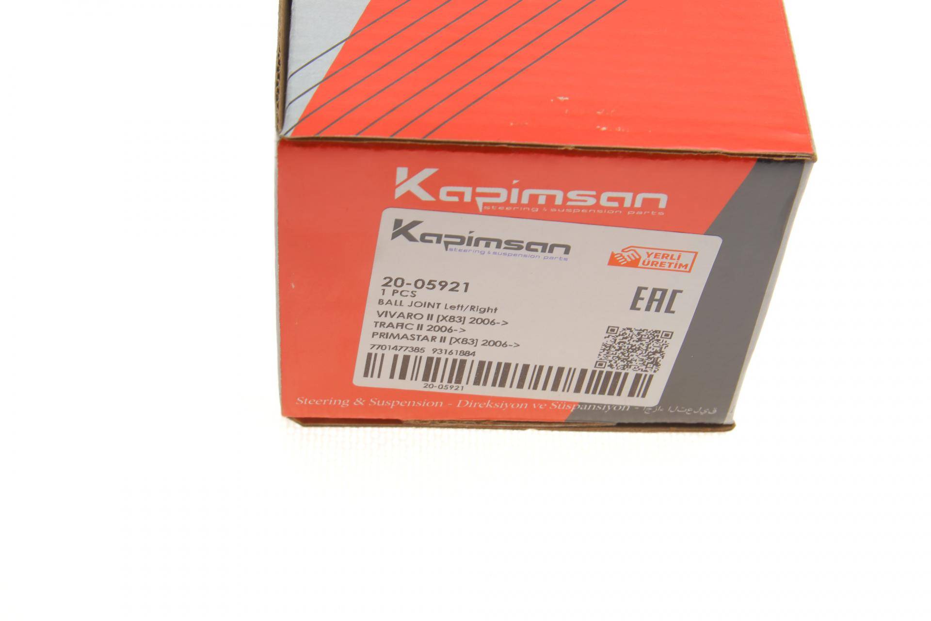 Опора кульова (передня/знизу) Renault Trafic/Opel Vivaro 06-