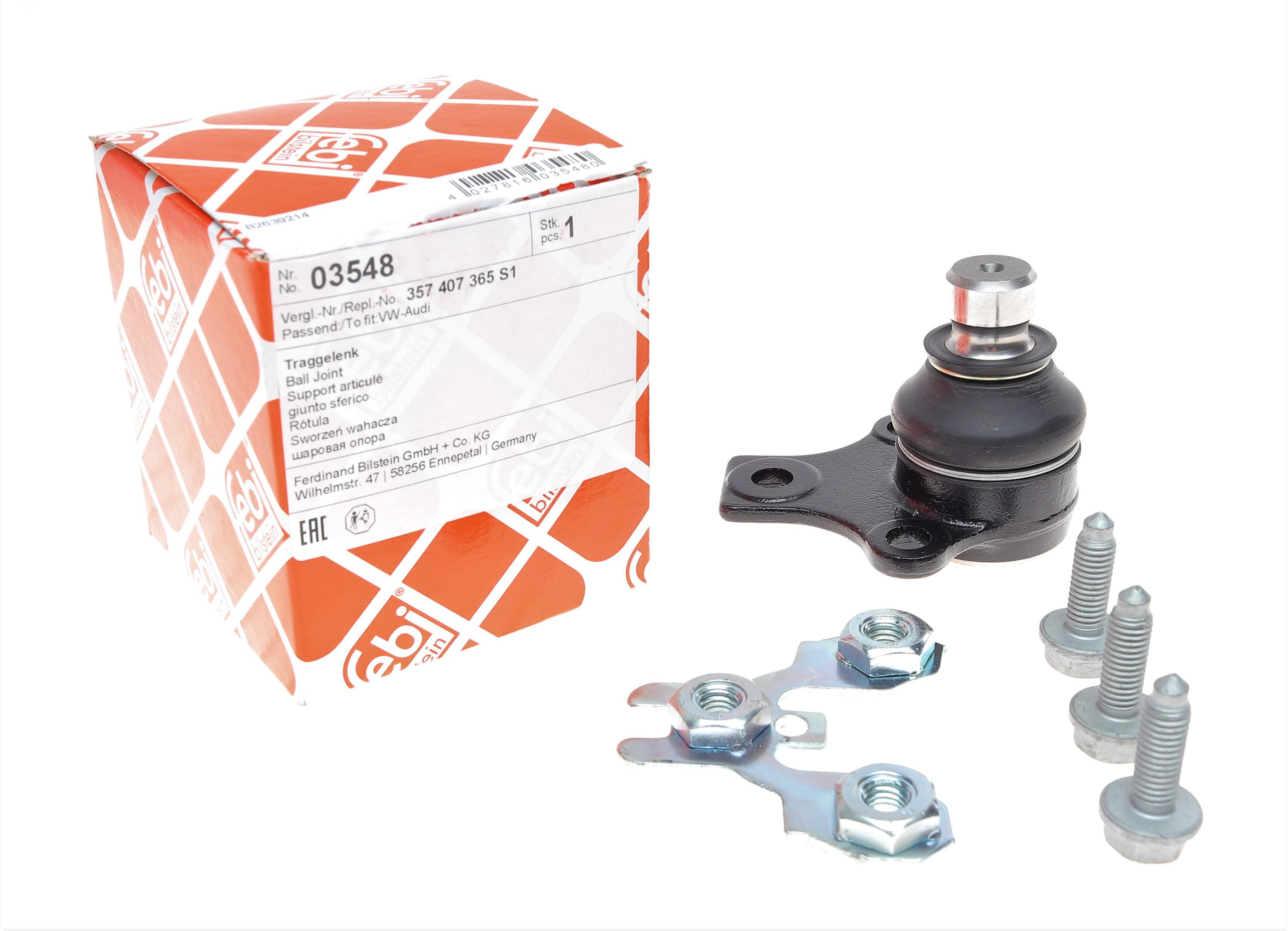 Опора кульова (передня/знизу) VW Caddy 96- (d=19mm)