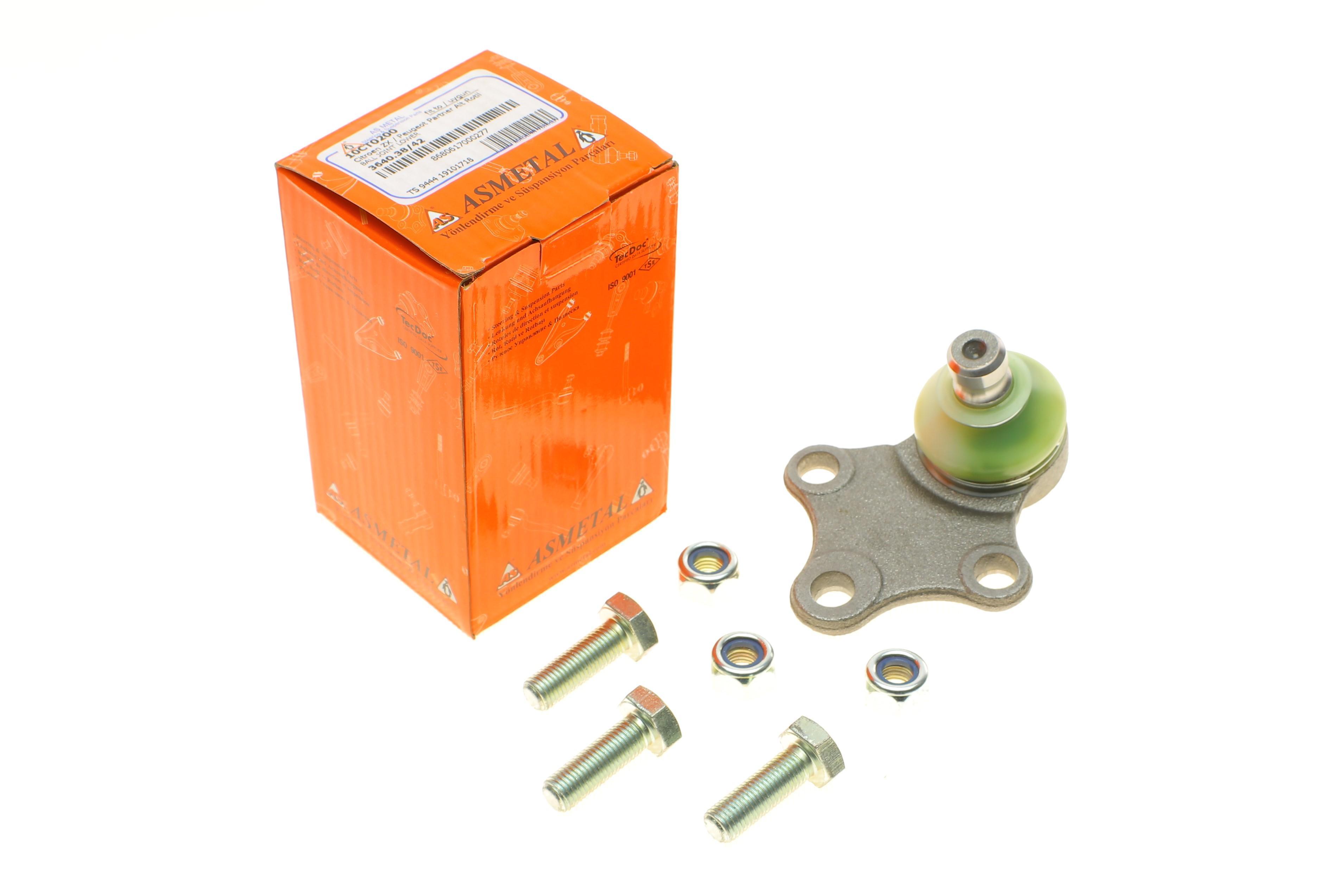 Опора кульова (передня/знизу) Citroen Berlingo/Peugeot Partner 96- (d=16mm) (+PS)