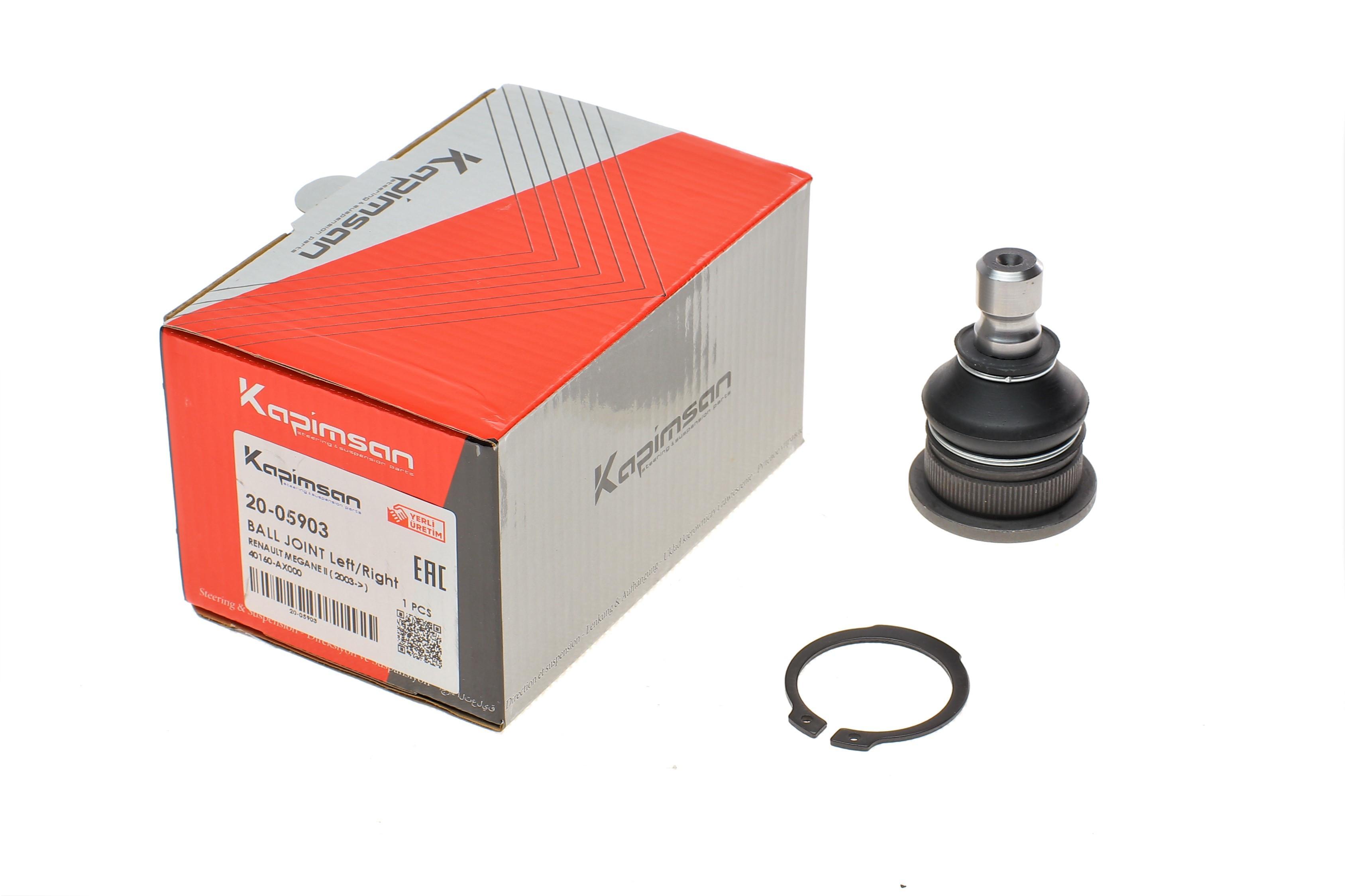 Опора кульова (передня/знизу) Renault Megane II/Scenic 02- (d=16mm)