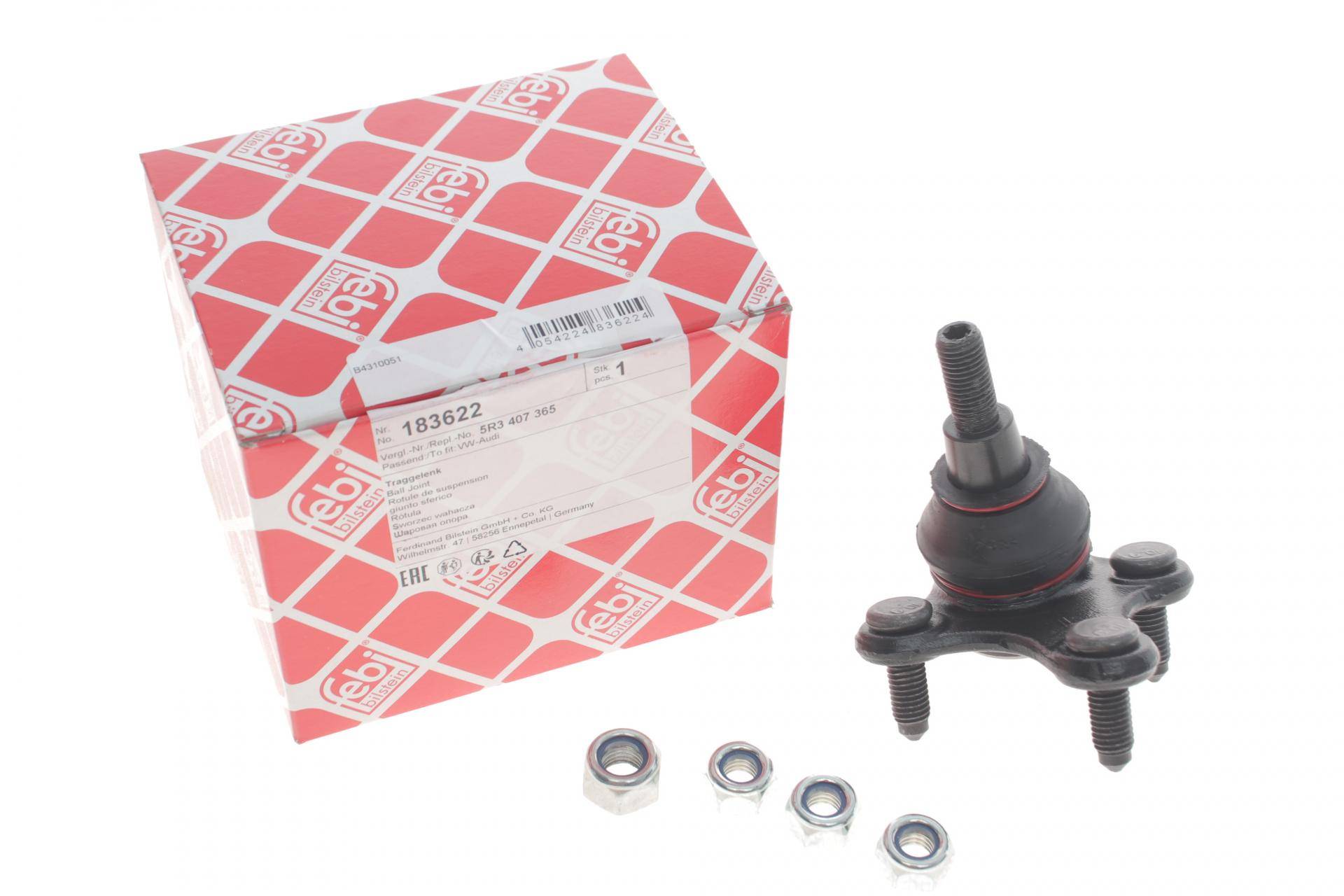 Опора кульова (передня/снизу/L) VW Caddy 20-/Ford Torneo Connect 22-