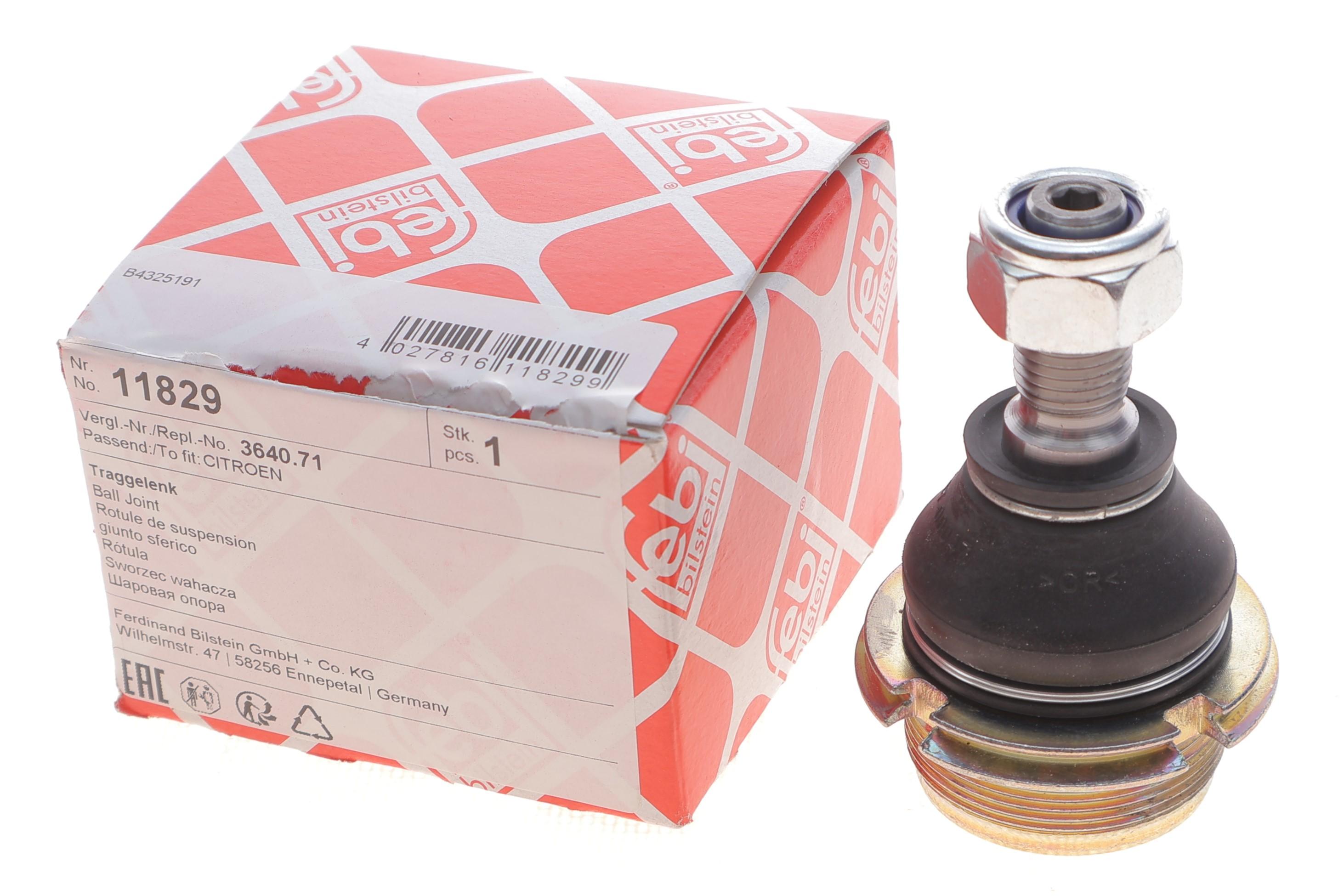 Опора кульова (передня/знизу) Citroen C5/Peugeot 405/607 87-