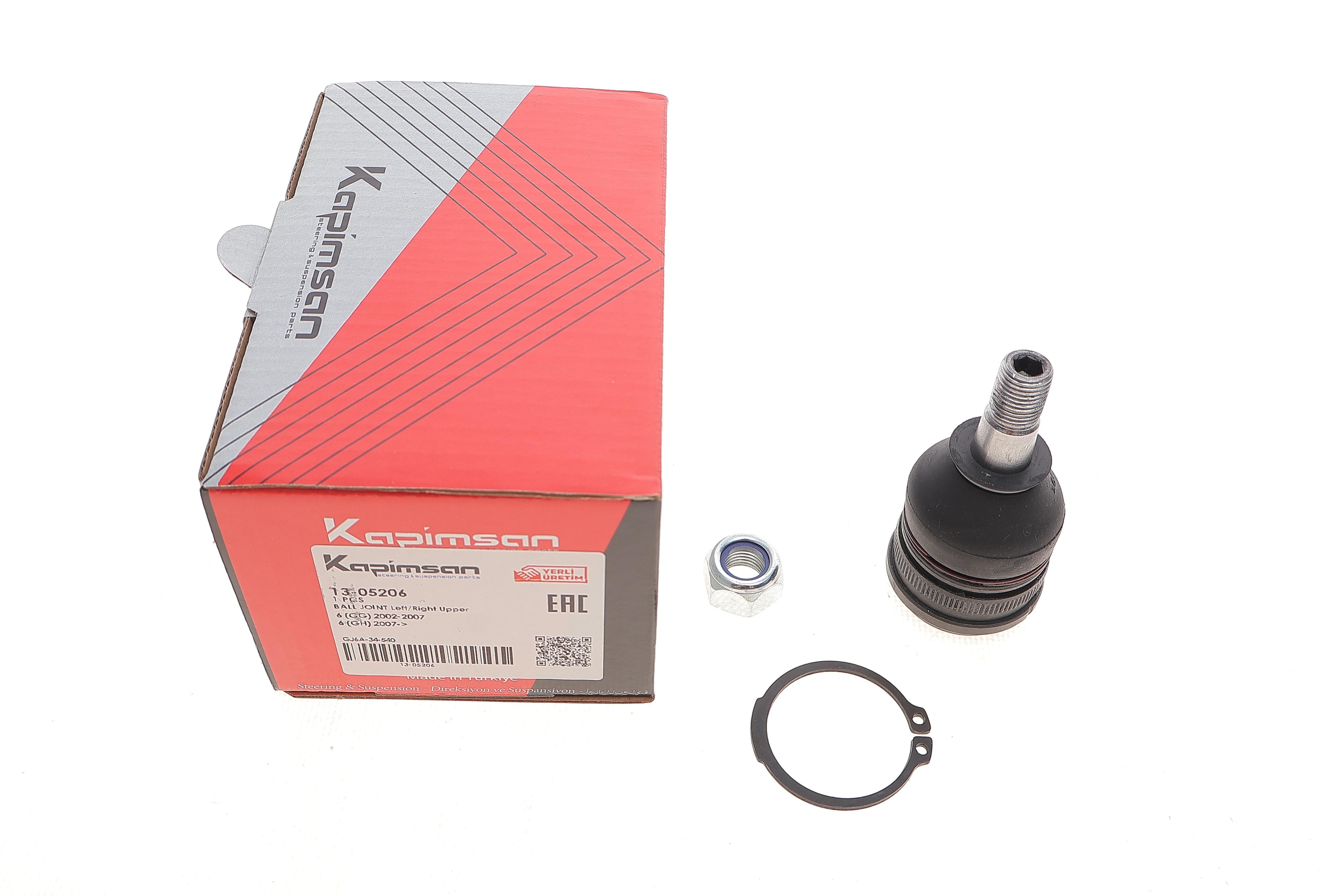 Опора кульова (передня/зверху) Mazda 6 02-12