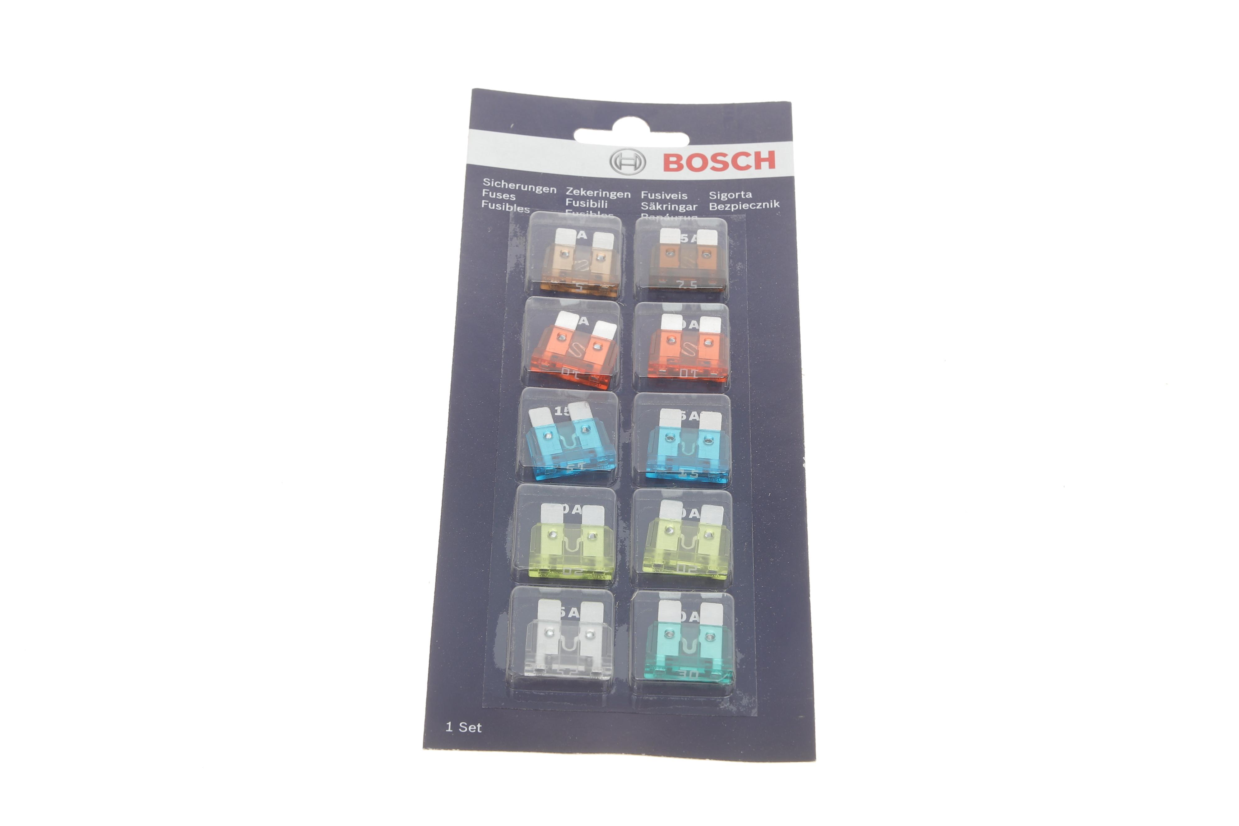 Комплект запобіжників (стандарт) (5A/7.5A/10A/15A/20A/25A/30A (10шт)
