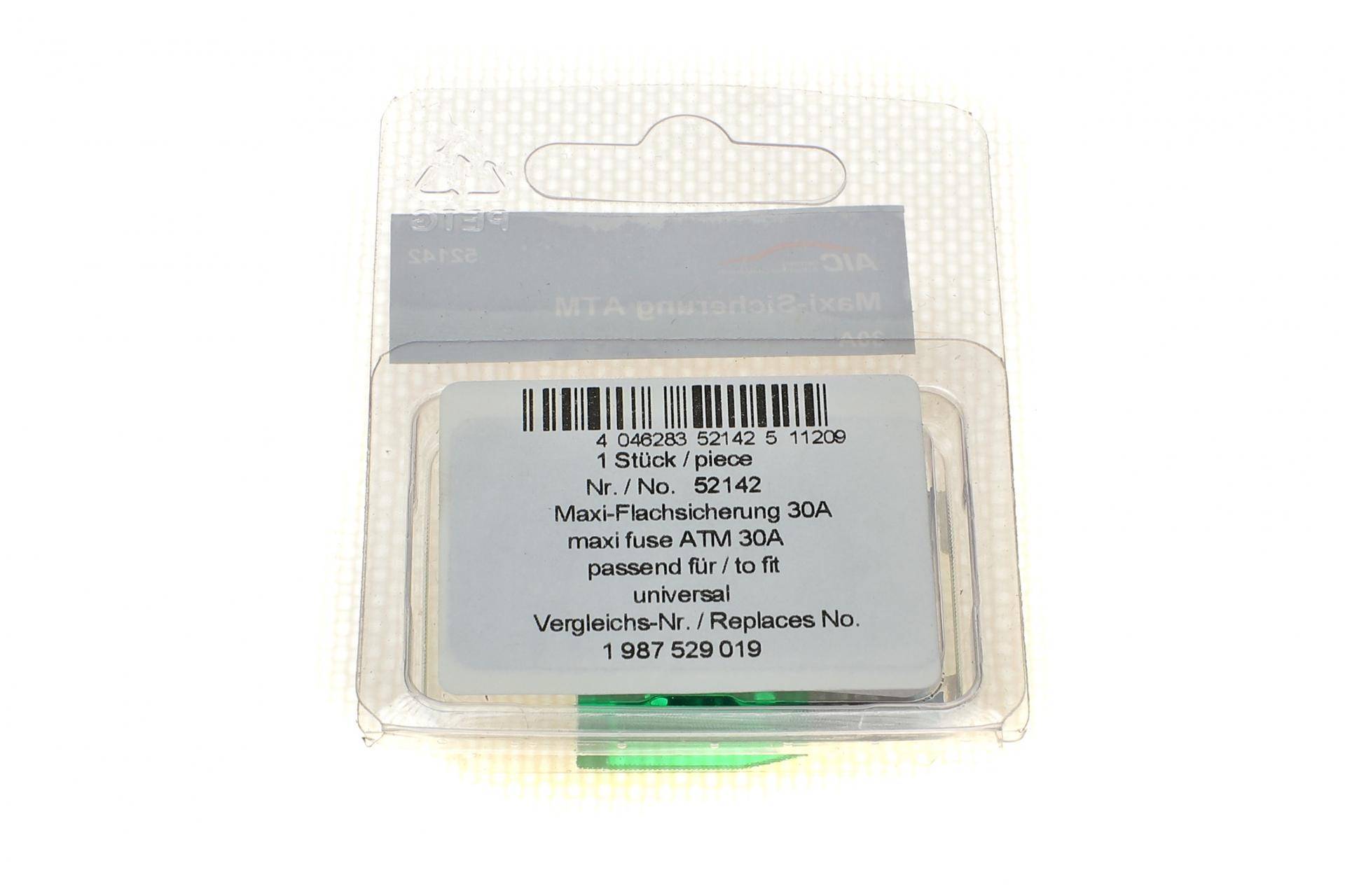 Запобіжник 30А (Maxi, з плоскими контактами)