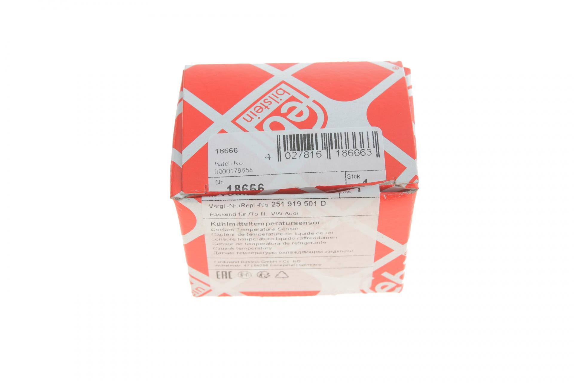 Датчик температури охолоджуючої рідини VW Caddy II/LT 28-55/T4