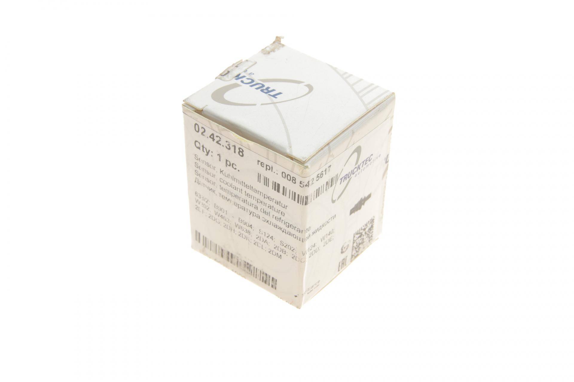 Датчик температури охолоджуючої рідини MB OM602/VW LT 2.8TDI (2 конт.) (зелений)