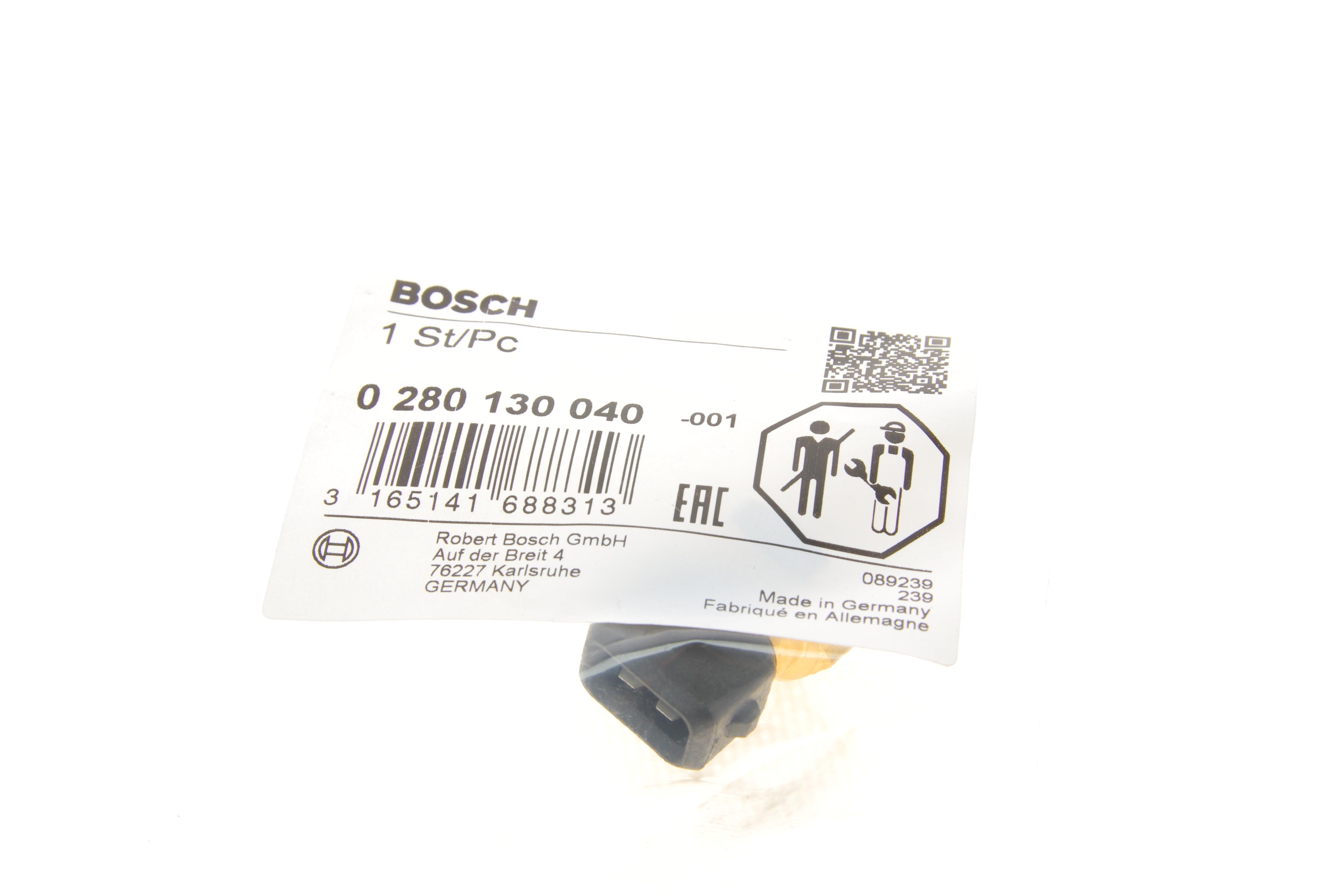 Датчик температури охолоджуючої рідини Audi 80/90/100/A6 2.0-2.3 -95 (M10x1) чорний