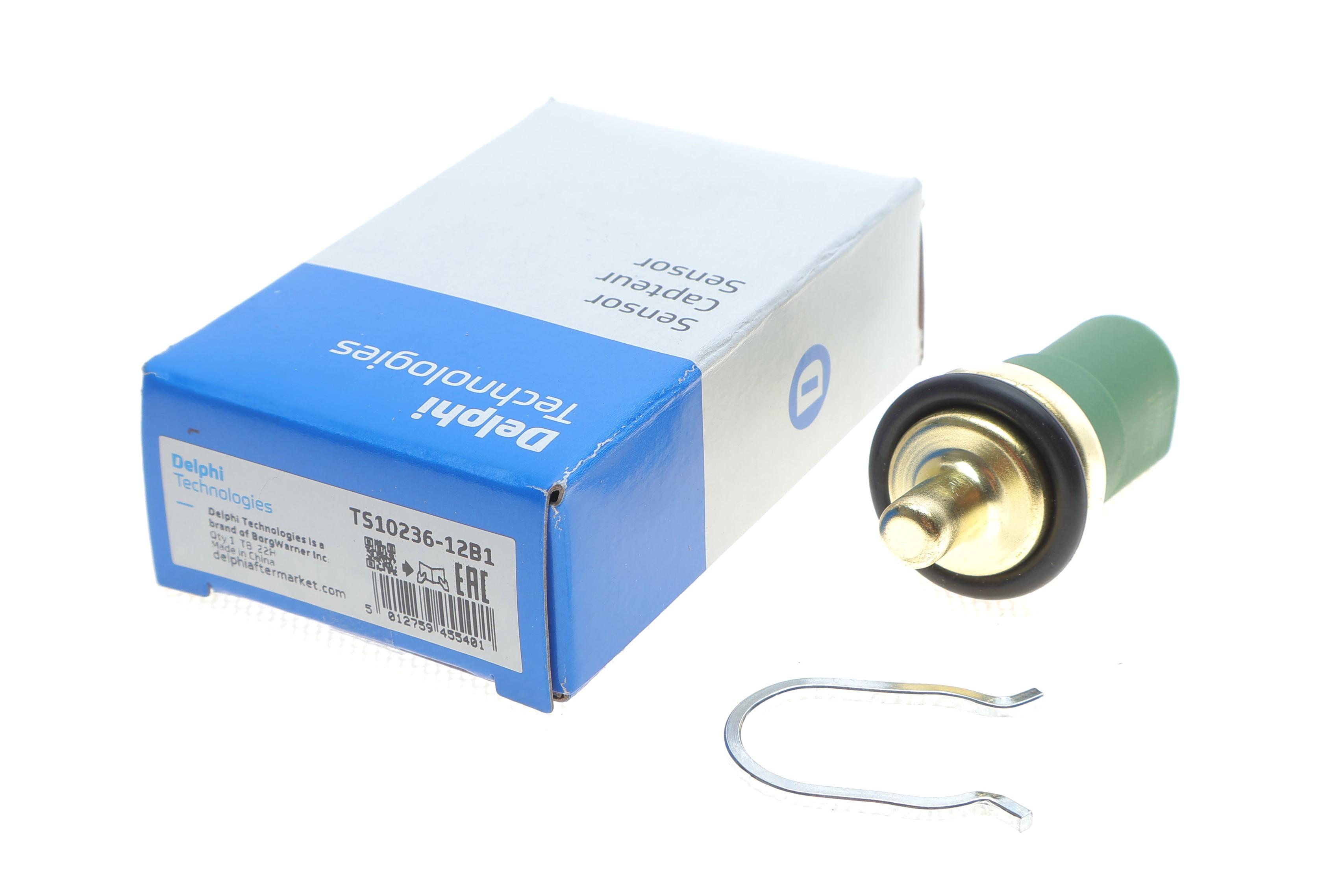 Датчик температури охолоджуючої рідини VW Caddy II/T4 1.4-2.5TDI 90-04 (4 конт.) (чорний)