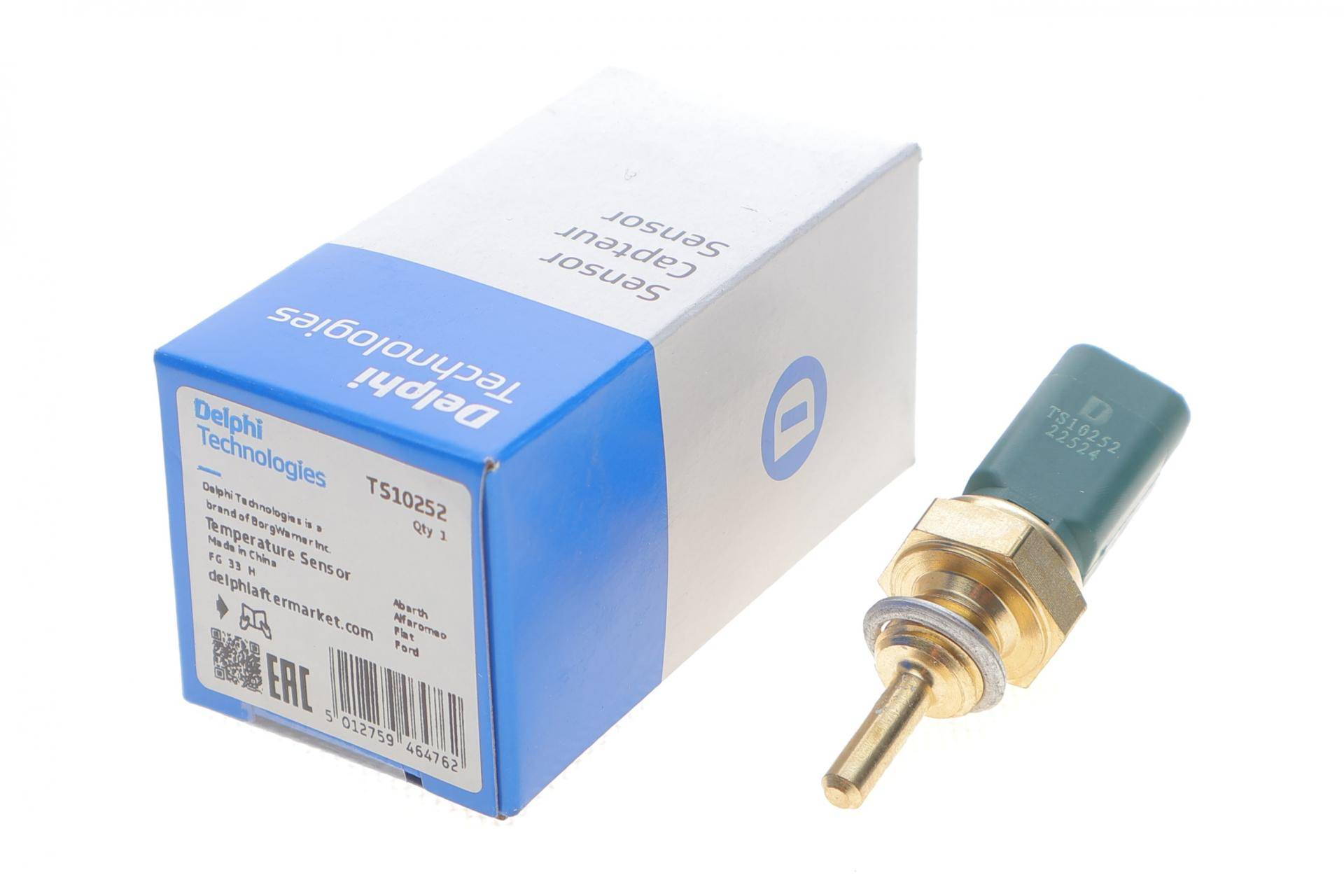 Датчик температури охолоджуючої рідини Fiat Doblo/Opel Combo 1.2-1.9JDT 01- (зелений)