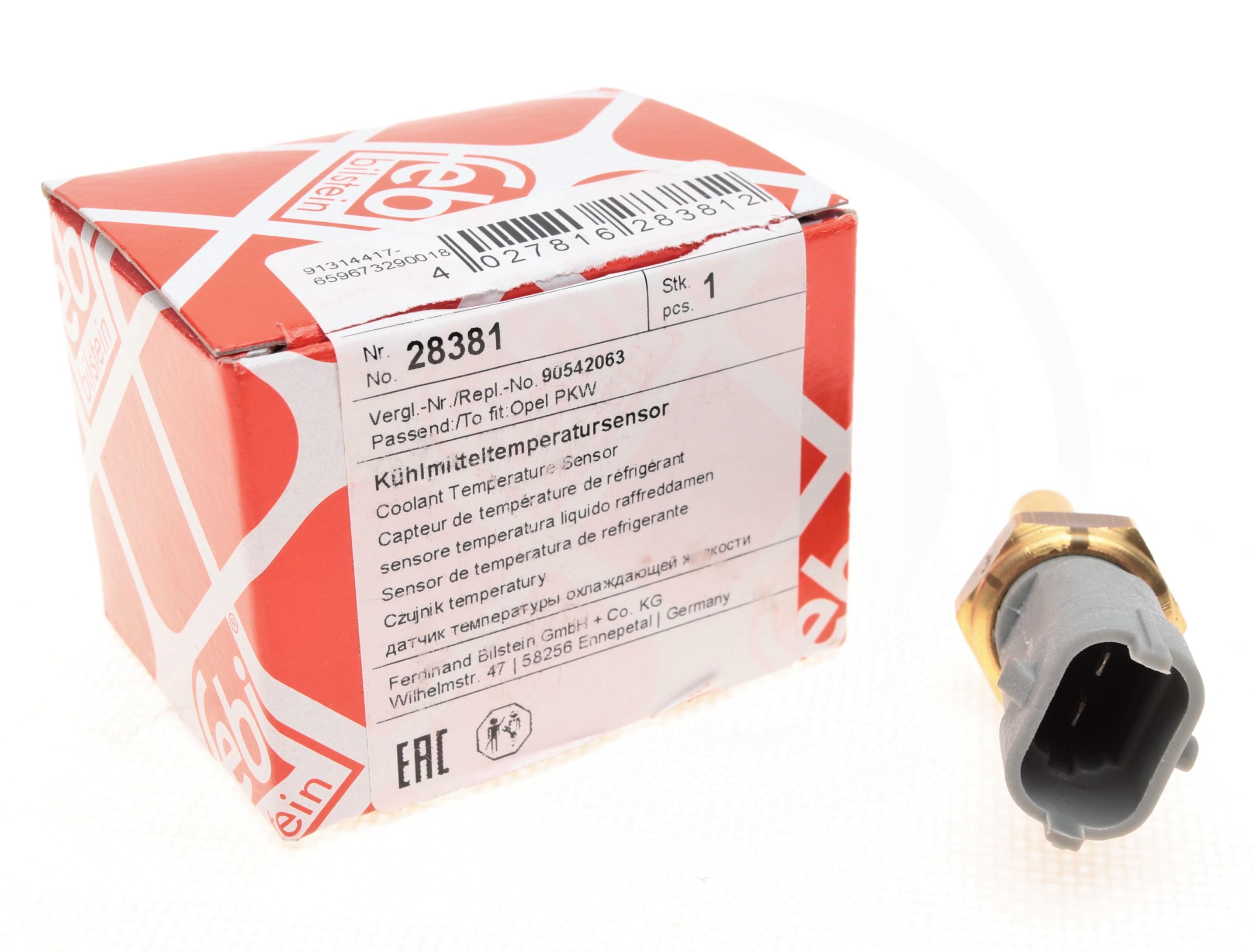 Датчик температури охолоджуючої рідини Citroen Jumper 2.8/3.0HDi/Opel Combo 1.4 02- (сірий)