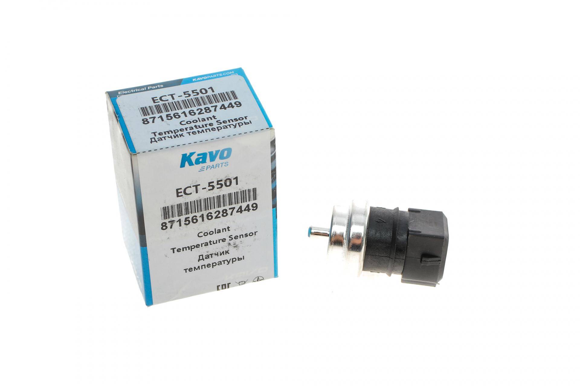 Датчик температури охолоджуючої рідини Renault Master/Opel Movano 1.5-2.5D 01- (4 конт.) (чорний)