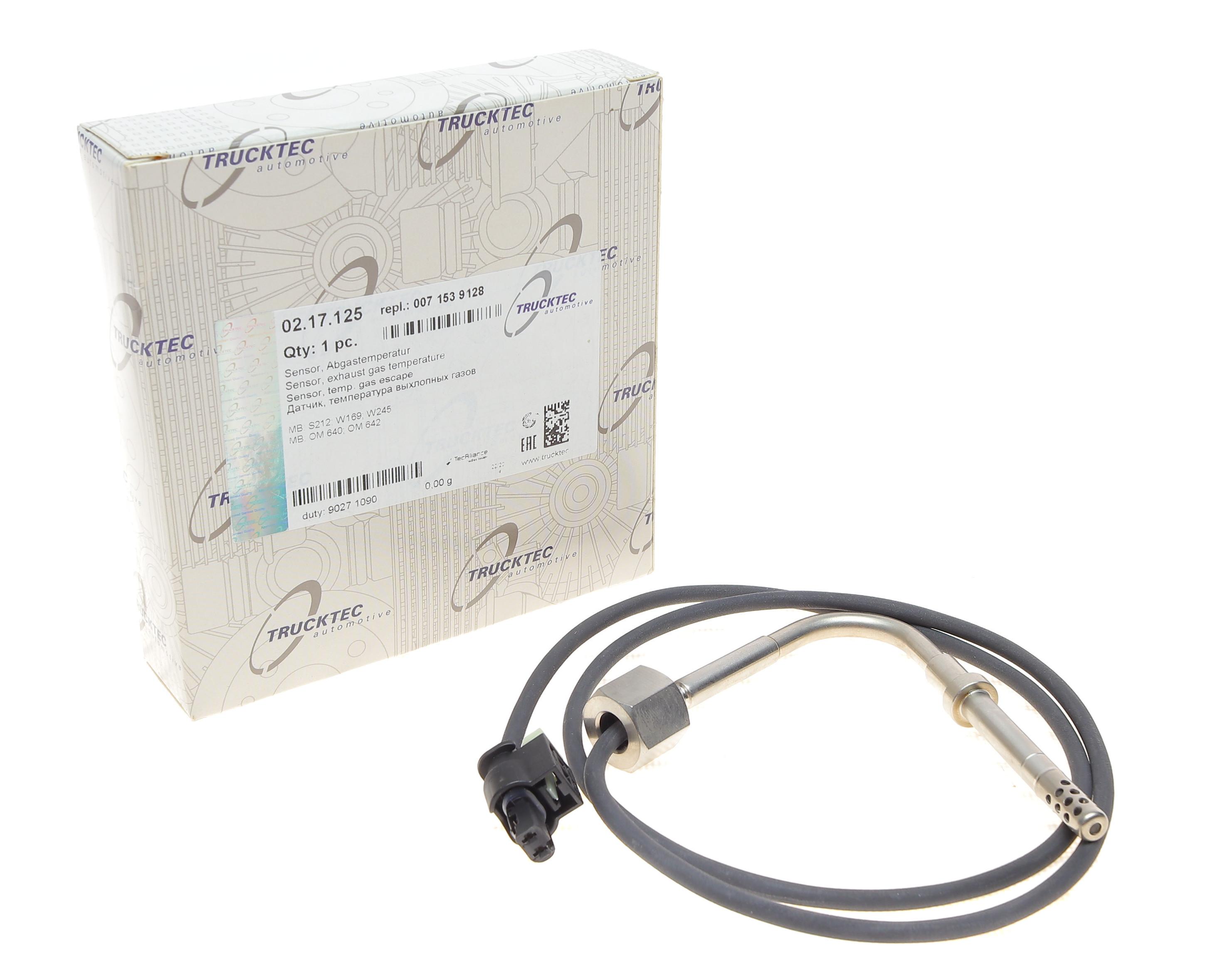 Датчик температури ВГ (перед сажевим фільтром) MB A-class (W169) 04-12