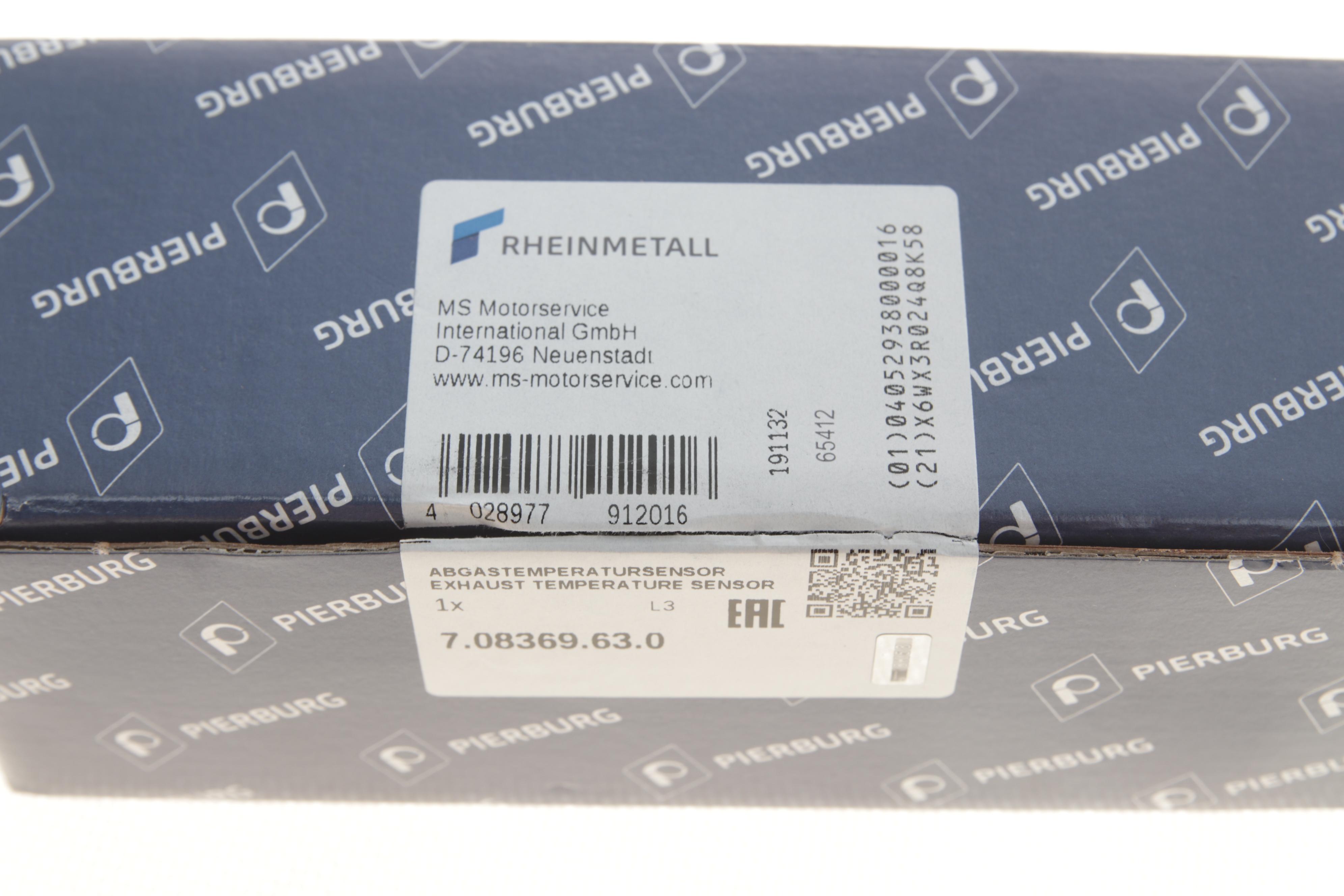 Датчик температури ВГ (перед турбіною) VW T5 1.9 TDI 06-09