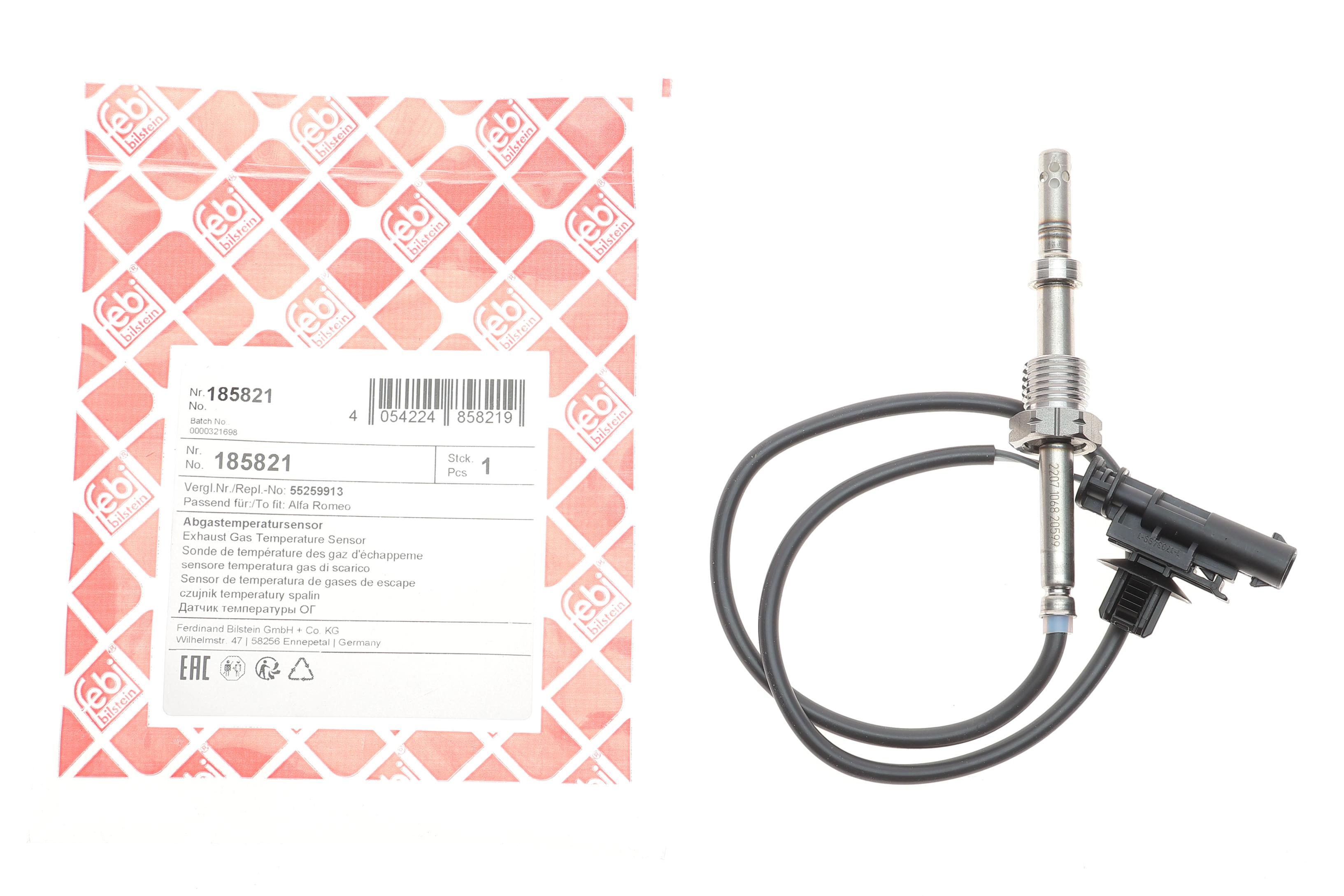 Датчик температури ВГ Alfa Romeo Giulietta 2.0 JTDM 10-20/Jeep Renegade 2.0 CRD 14-