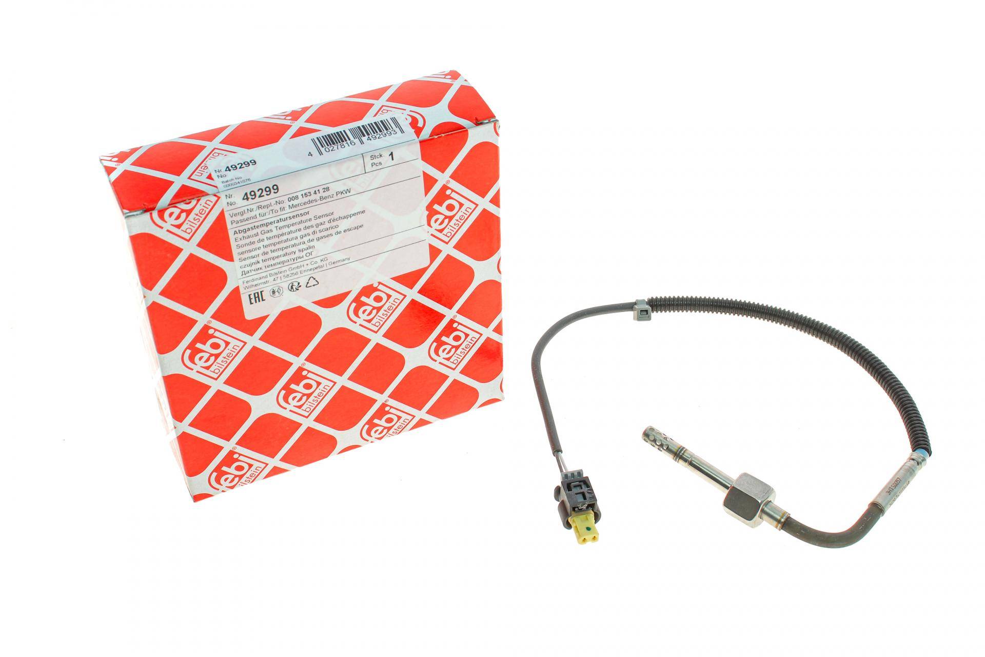 Датчик температури ВГ (перед сажевим фільтром) MB Sprinter 3.0CDI 06-