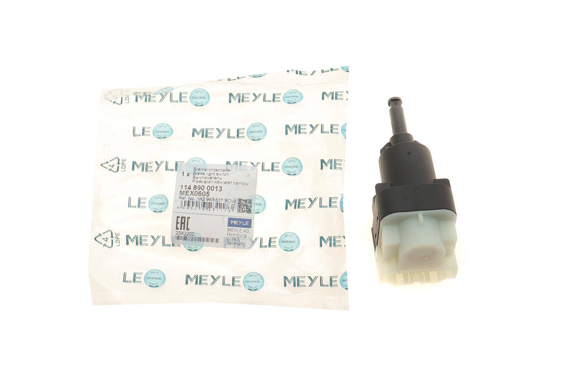 Датчик педалі гальма VW Caddy III 04- (4-х конт.)