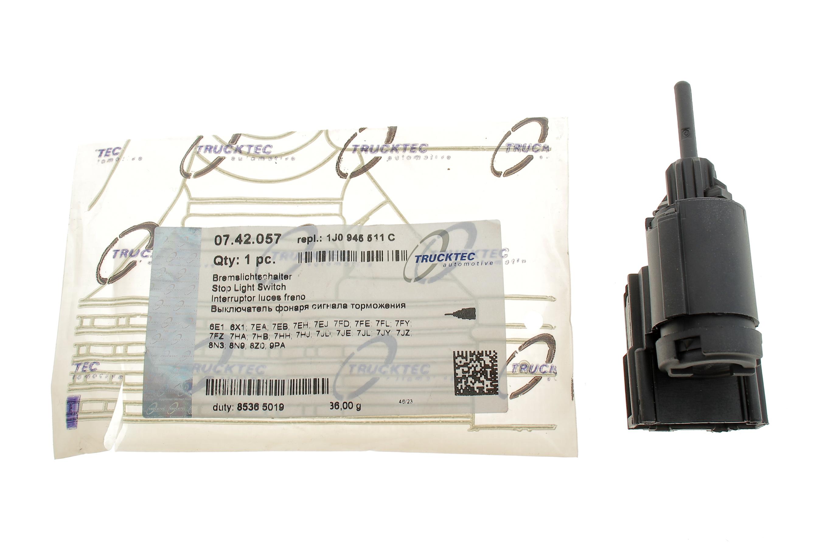 Датчик педалі гальма VW T4/T5 1.9-3.2 V6 95- (4 конт.)