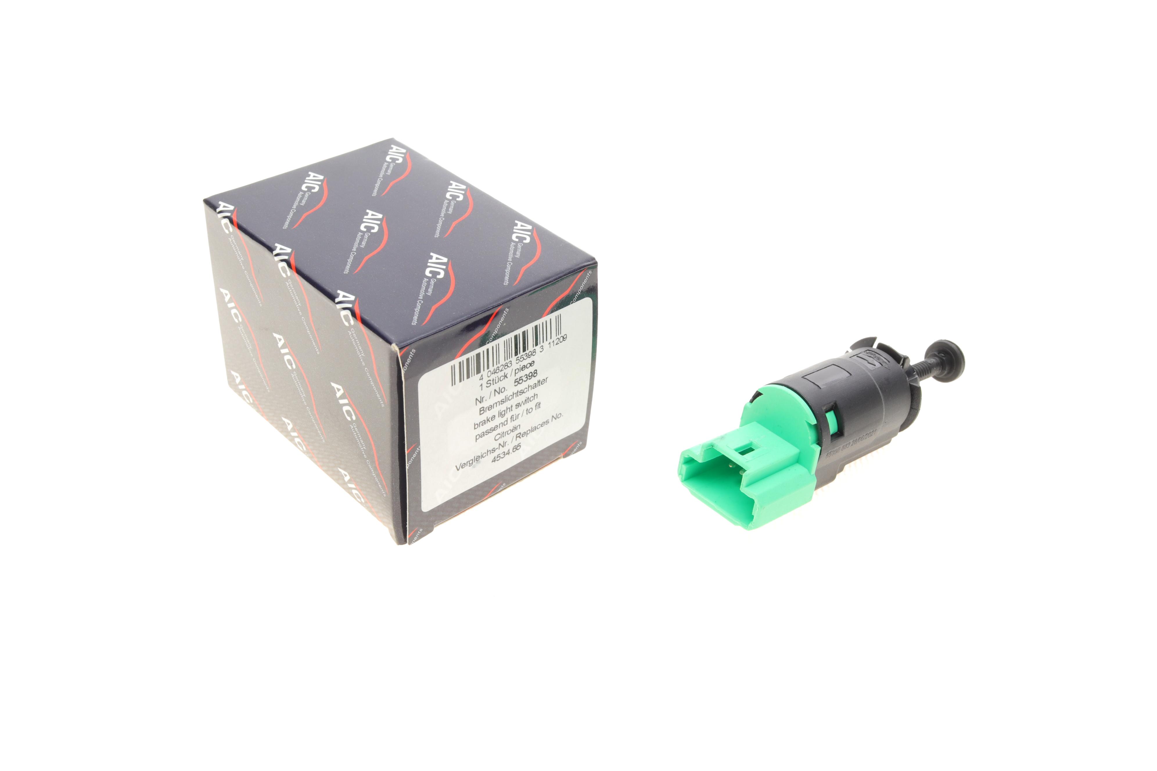 Датчик педалі гальма Citroen Berlingo/Jumpy 1.6/2.0HDi 07- (4 конт.) (зелений)