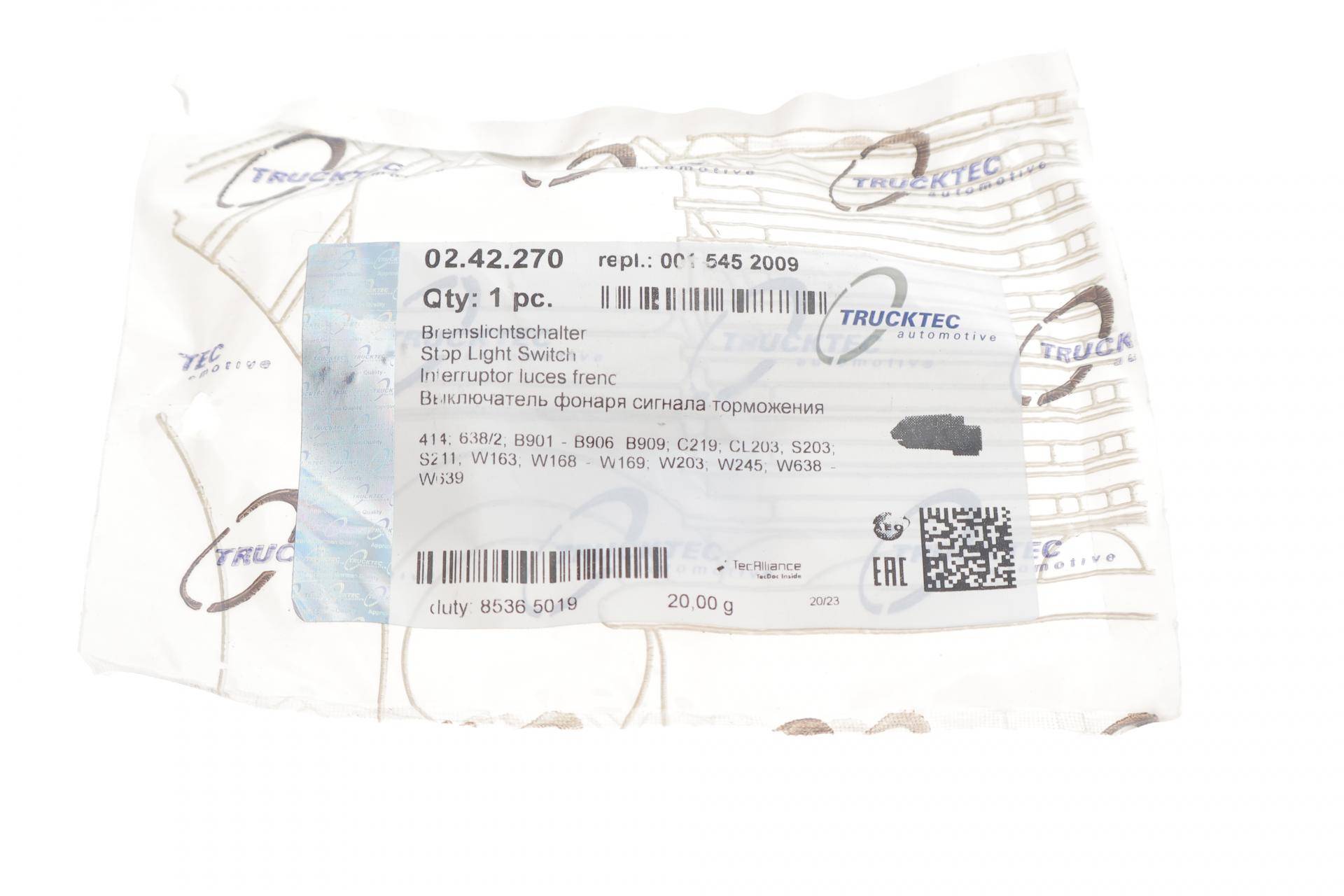 Датчик педалі гальма MB Sprinter/VW LT