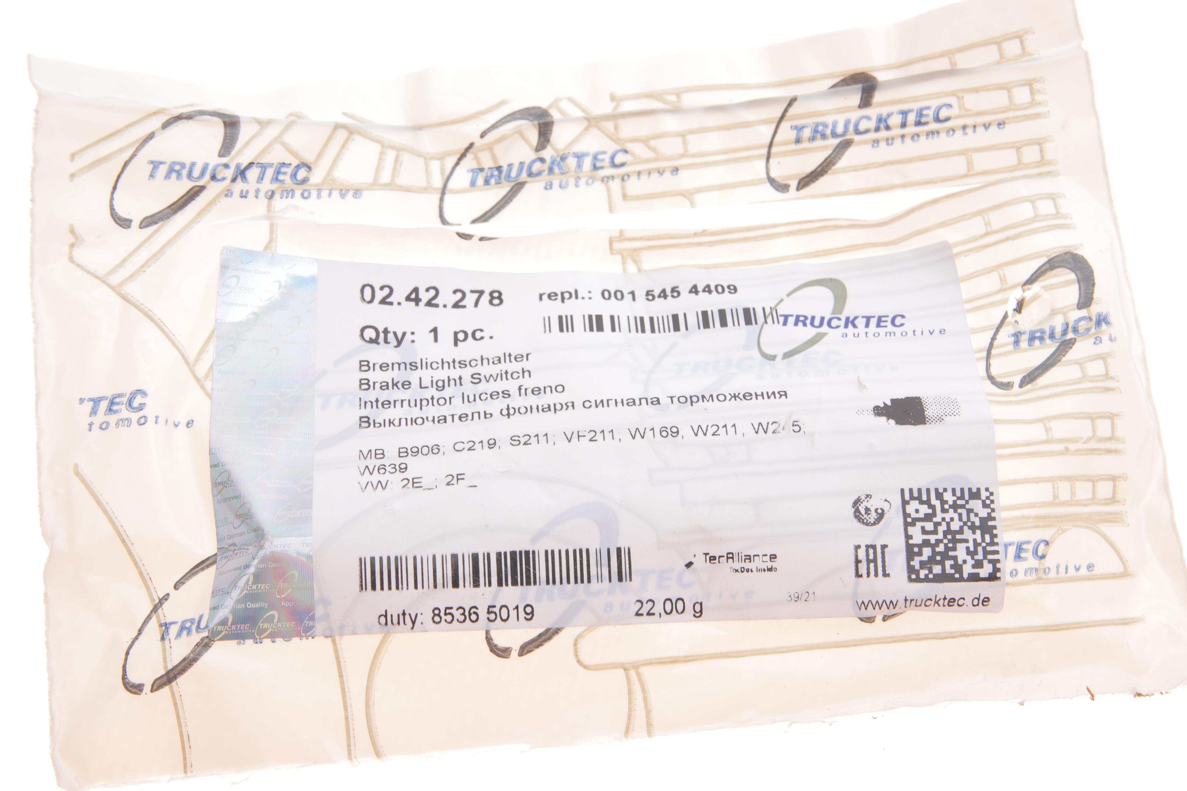 Датчик педалі гальма MB Sprinter 901-904