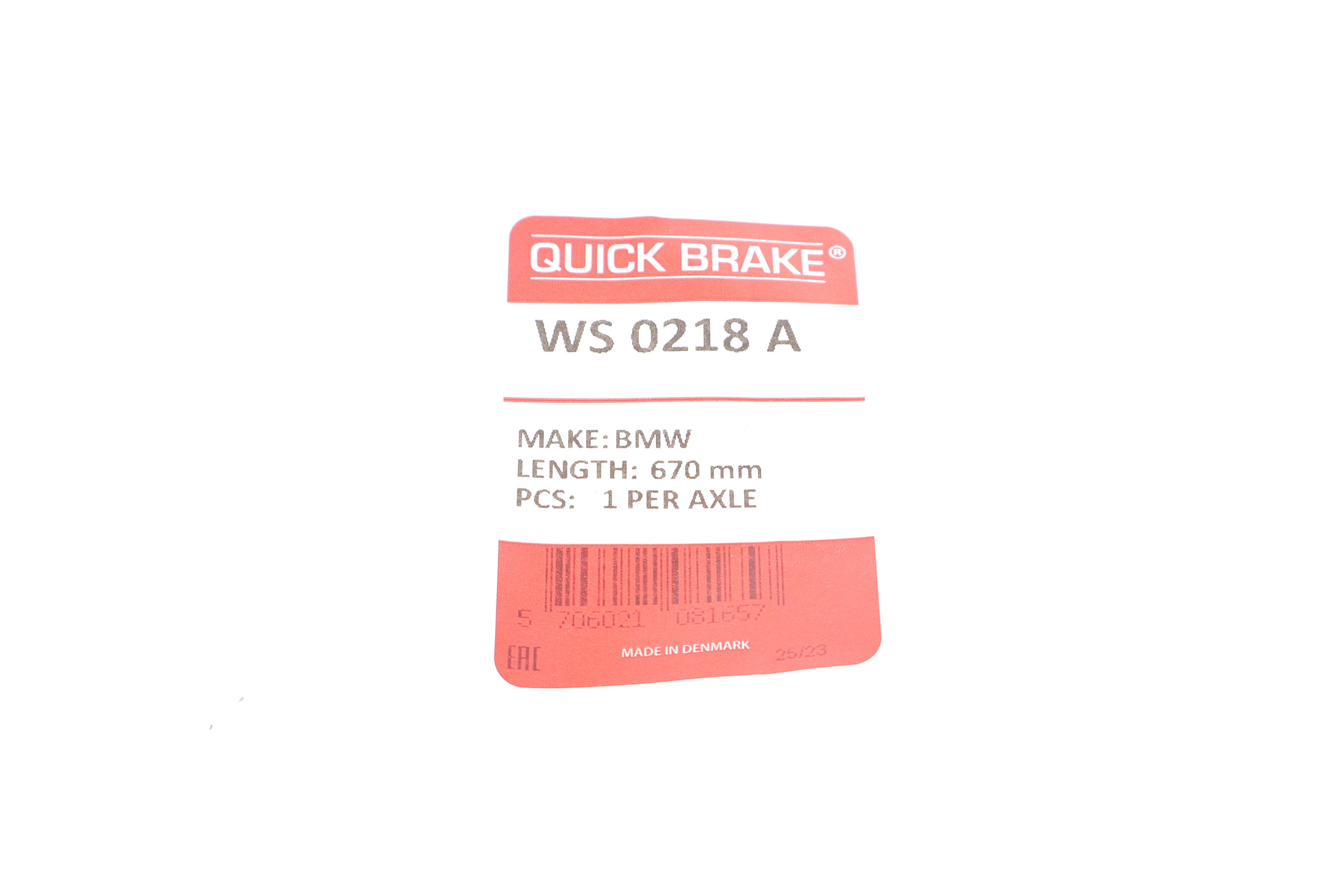 Датчик зносу гальмівних колодок (передніх) BMW 5 (E60/E61)/6 (E63) 03-