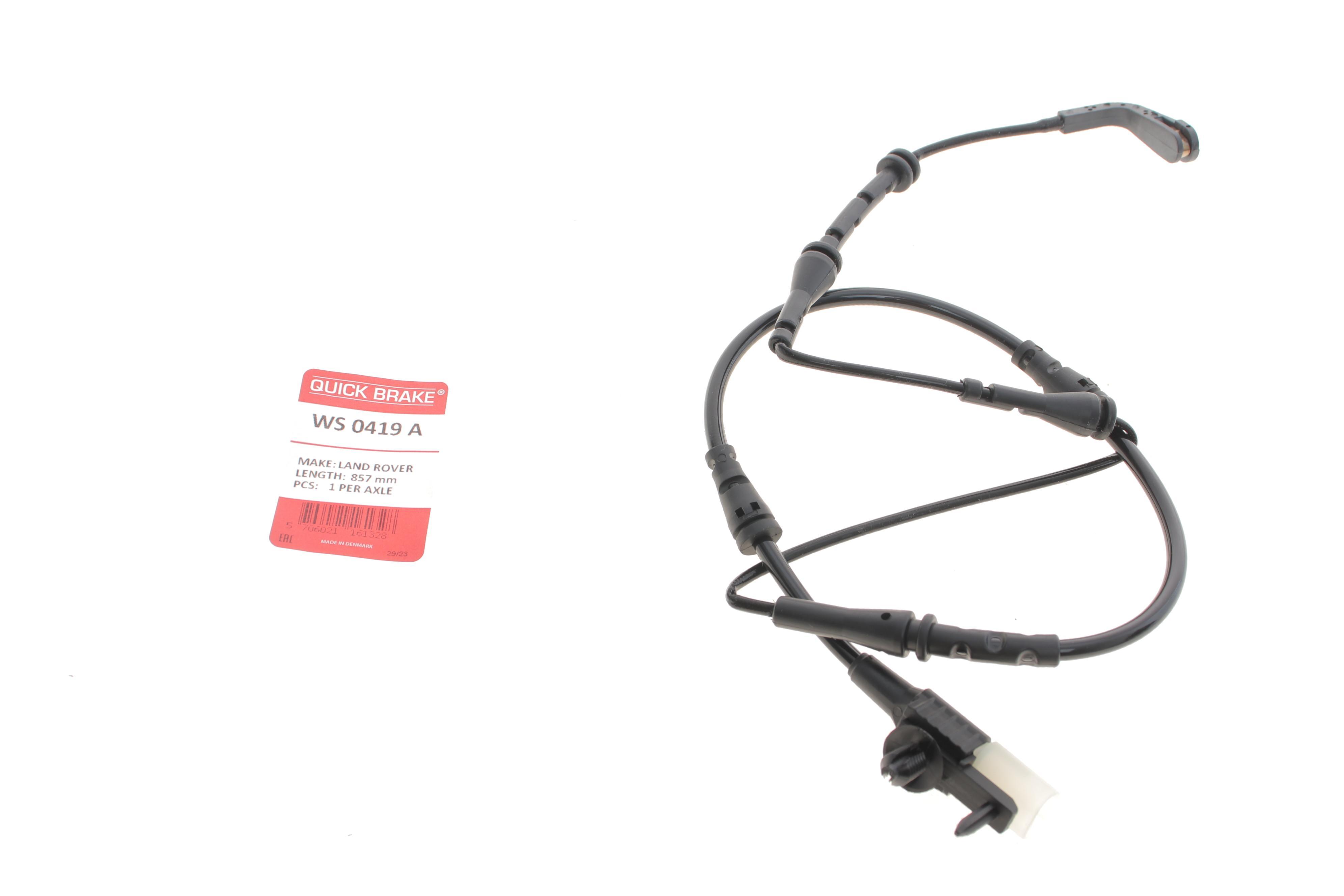 Датчик зносу гальмівних колодок (задніх) Land Rover Discovery Sport 2.0/2.0D/2.2D 14- (L=857mm)