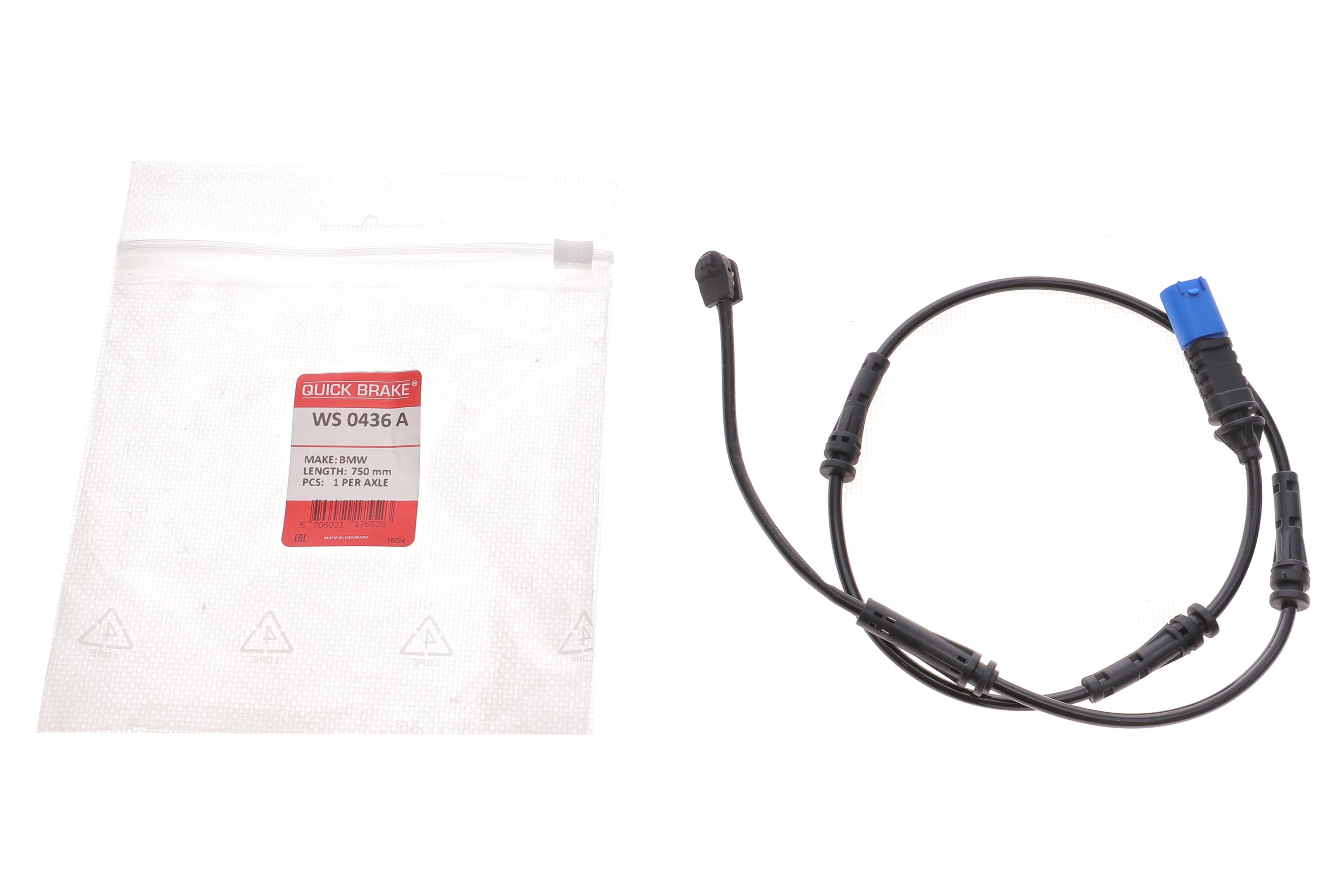 Датчик зносу гальмівних колодок (задніх) BMW X5 (G05/F95)/X7 (G07) 18- (750mm)