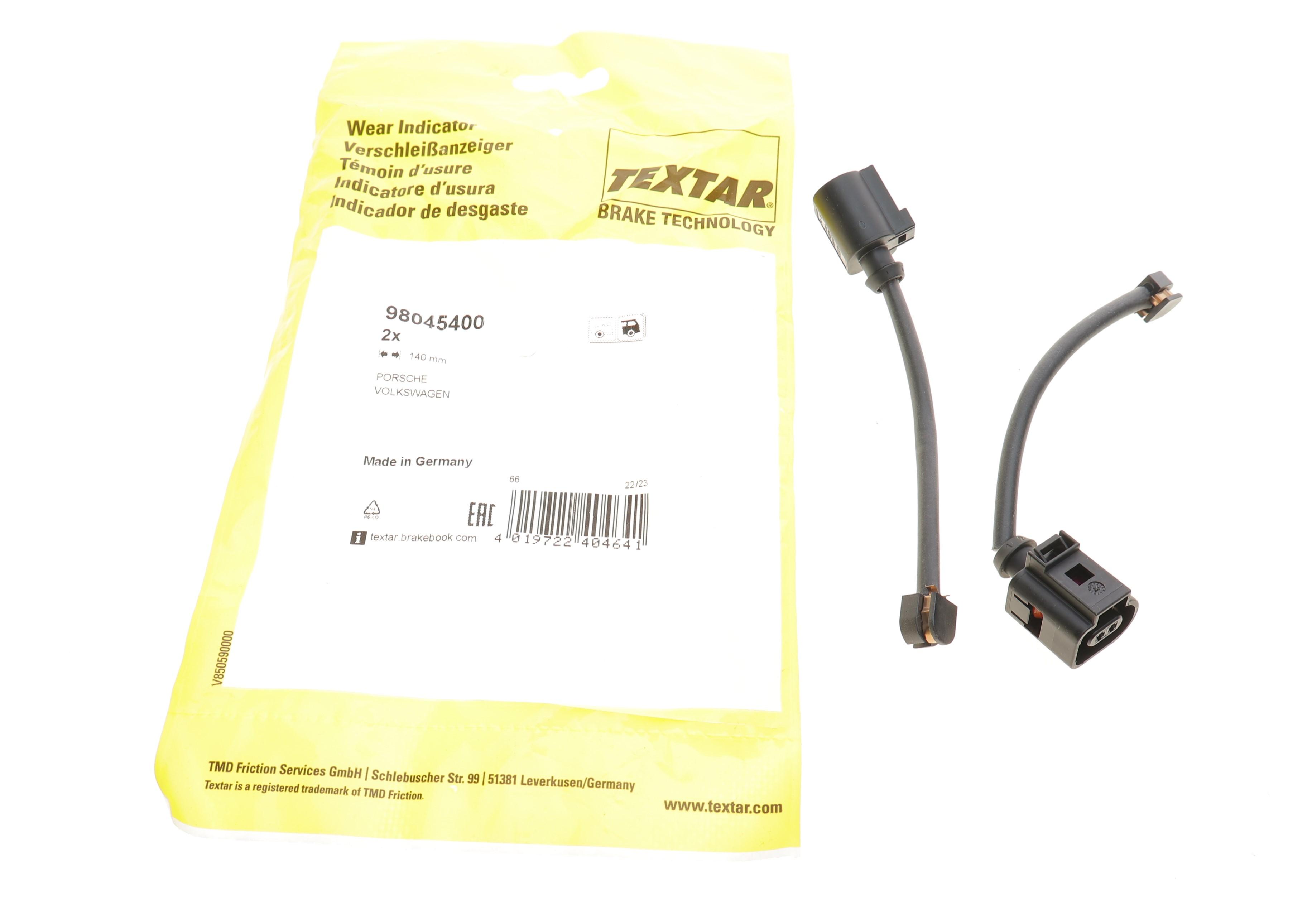 Датчик зносу гальмівних колодок (задніх) VW Touareg 3.0-4.2 10- (к-кт 2шт)