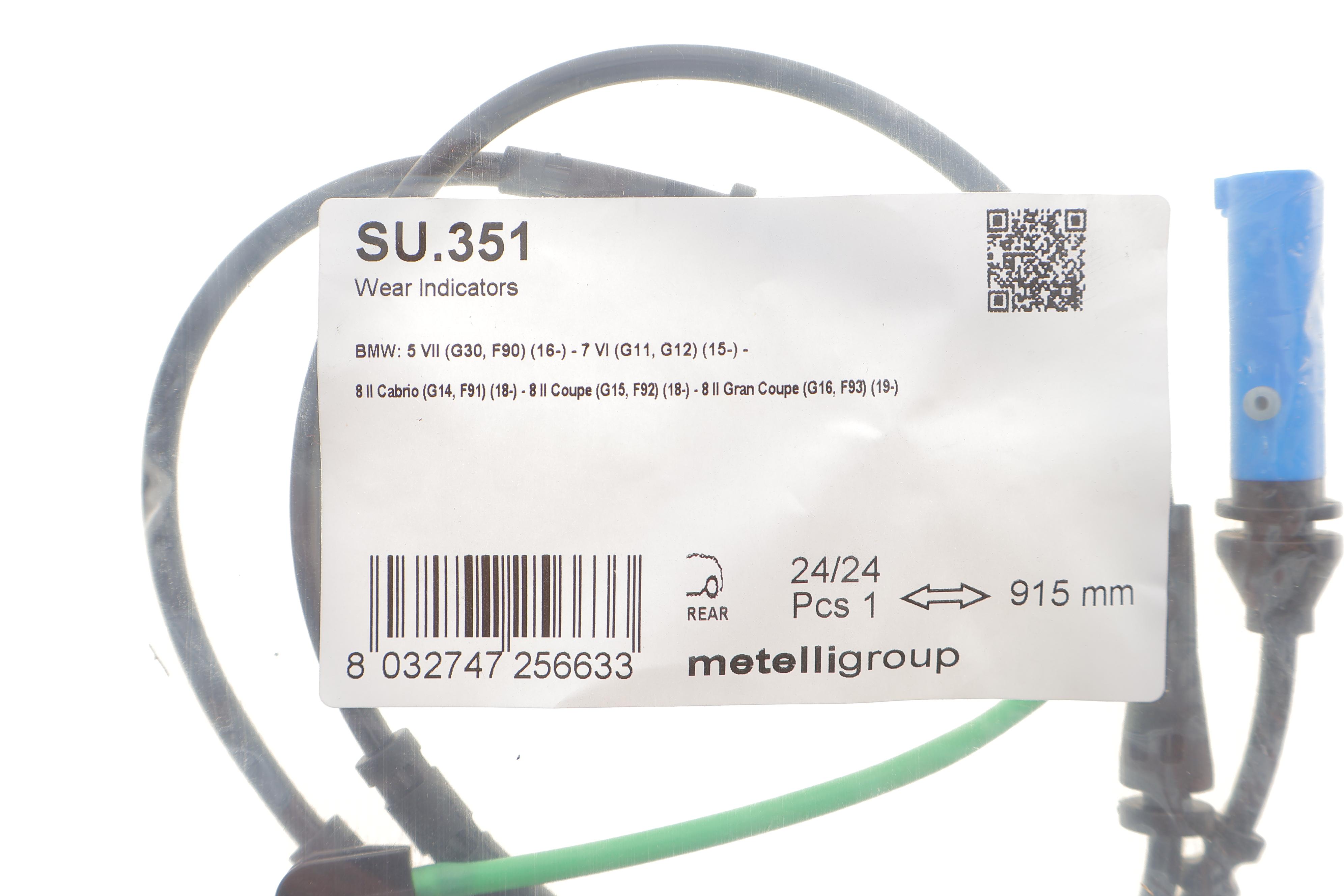 Датчик зносу гальмівних колодок (задніх) BMW 5 (G30/F90)/7 (G11/G12) 15- (L=915mm)