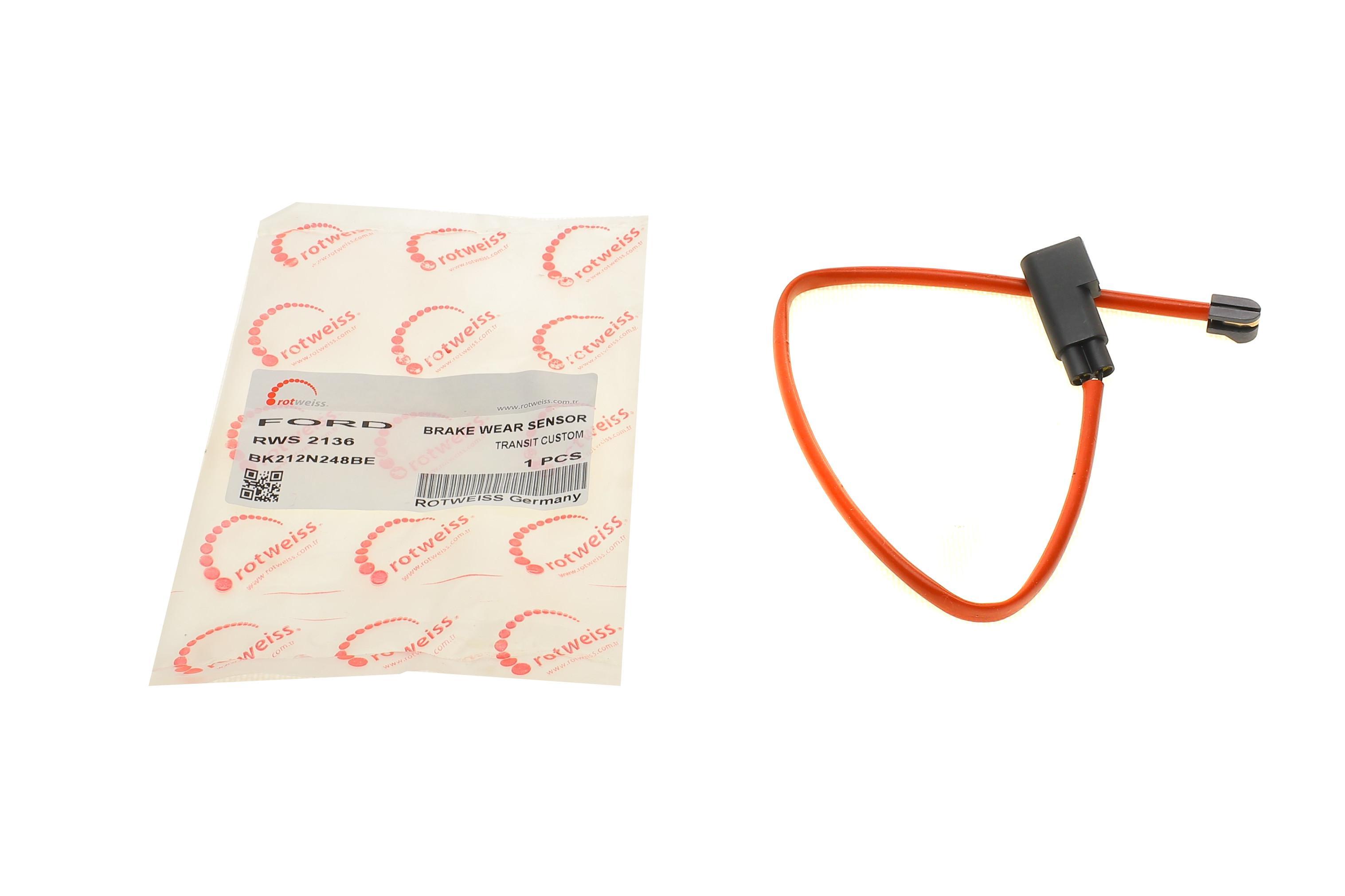 Датчик зносу гальмівних колодок (задніх) Ford Transit Custom 2.0TDCi/2.2TDCi 12-