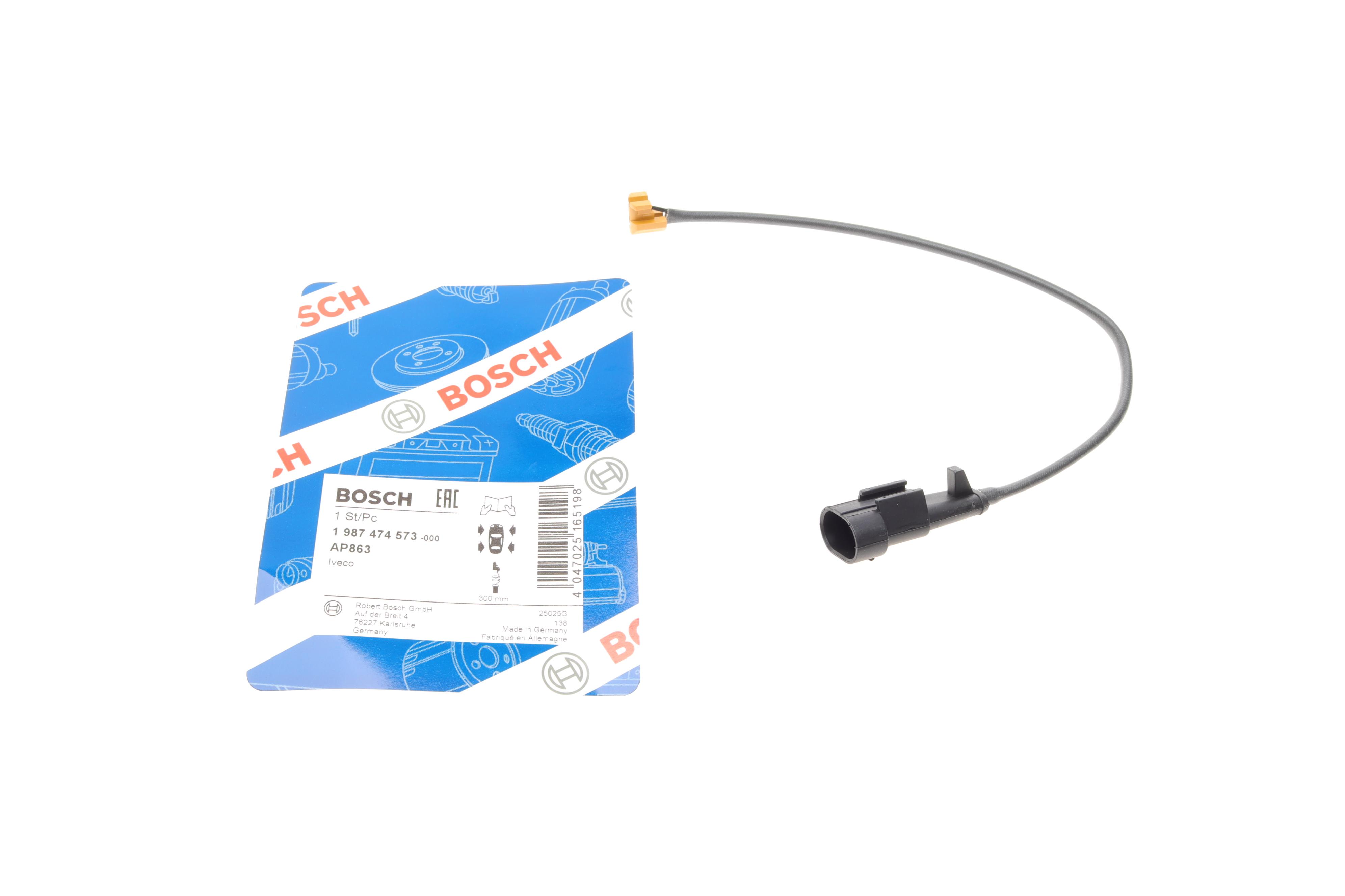 Датчик зносу гальмівних колодок Iveco EuroCargo I-III 91- (L=300mm)