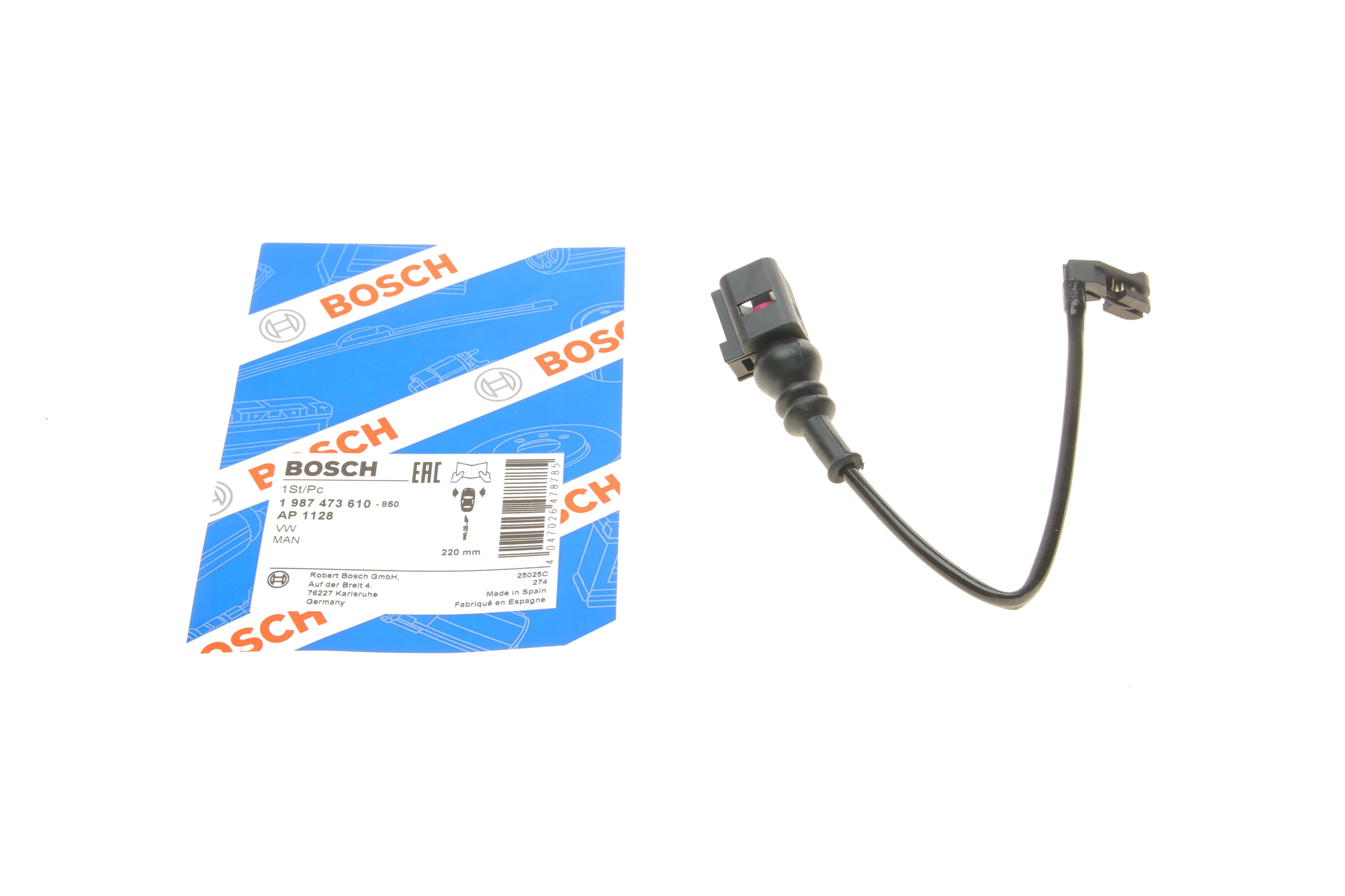 Датчик зносу гальмівних колодок VW Crafter 2.0TDI 16- (L=220mm)