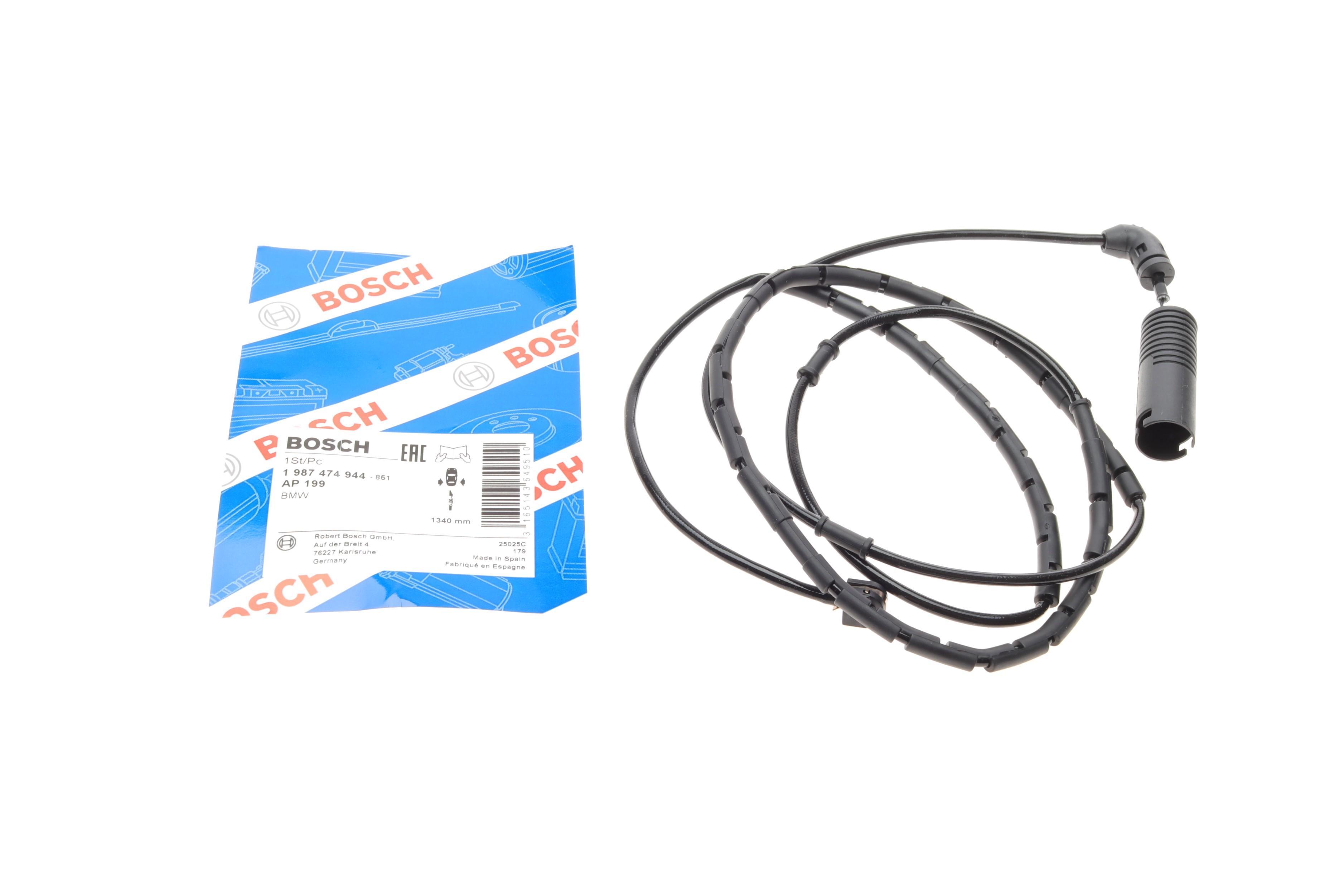 Датчик зносу гальмівних колодок (задніх) BMW 3 (E46) 98-05 (L=1340mm)